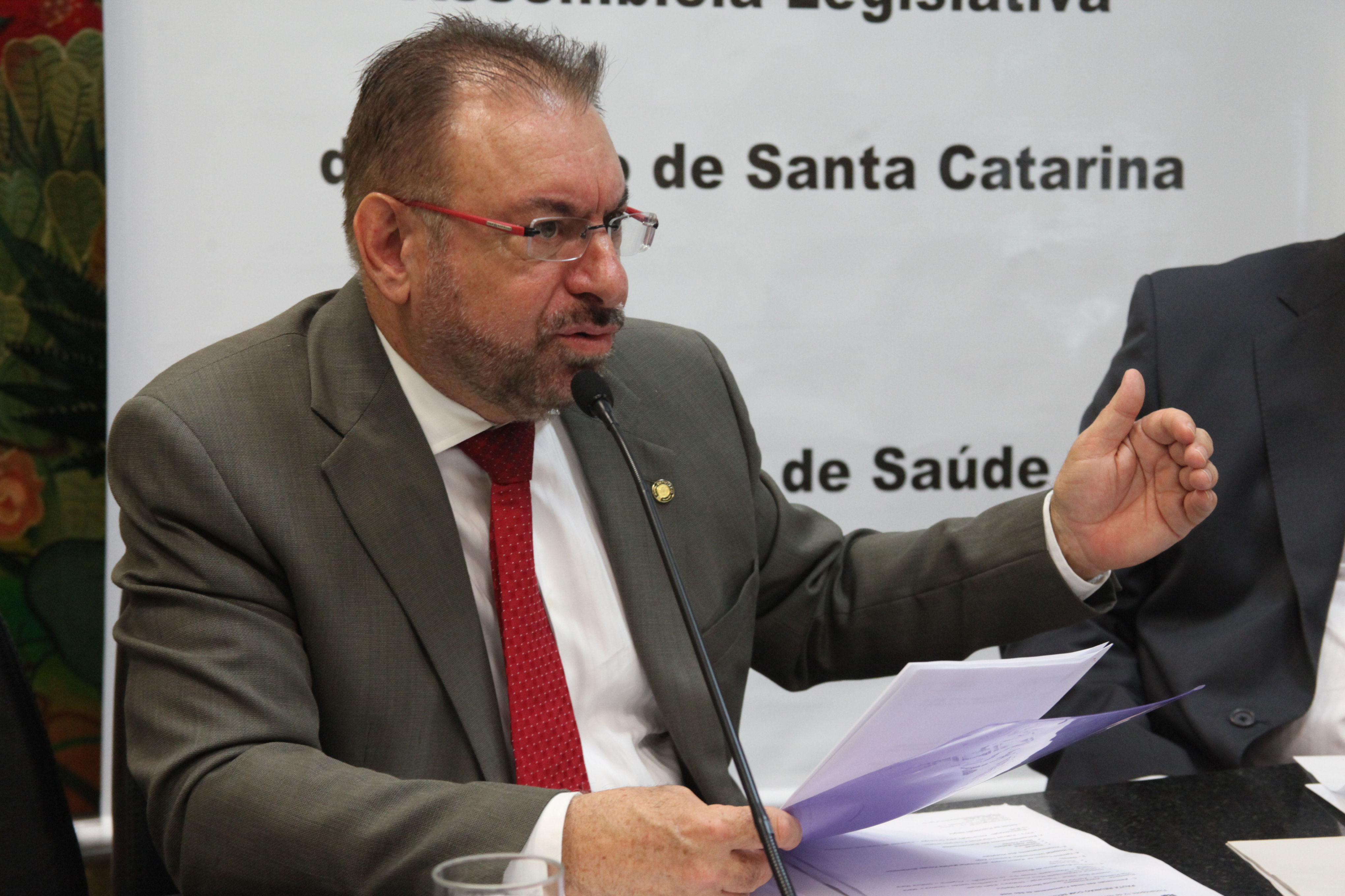Reunião da Comissão de Saúde. Foto: Leonardo Gonçalves / Agência AL