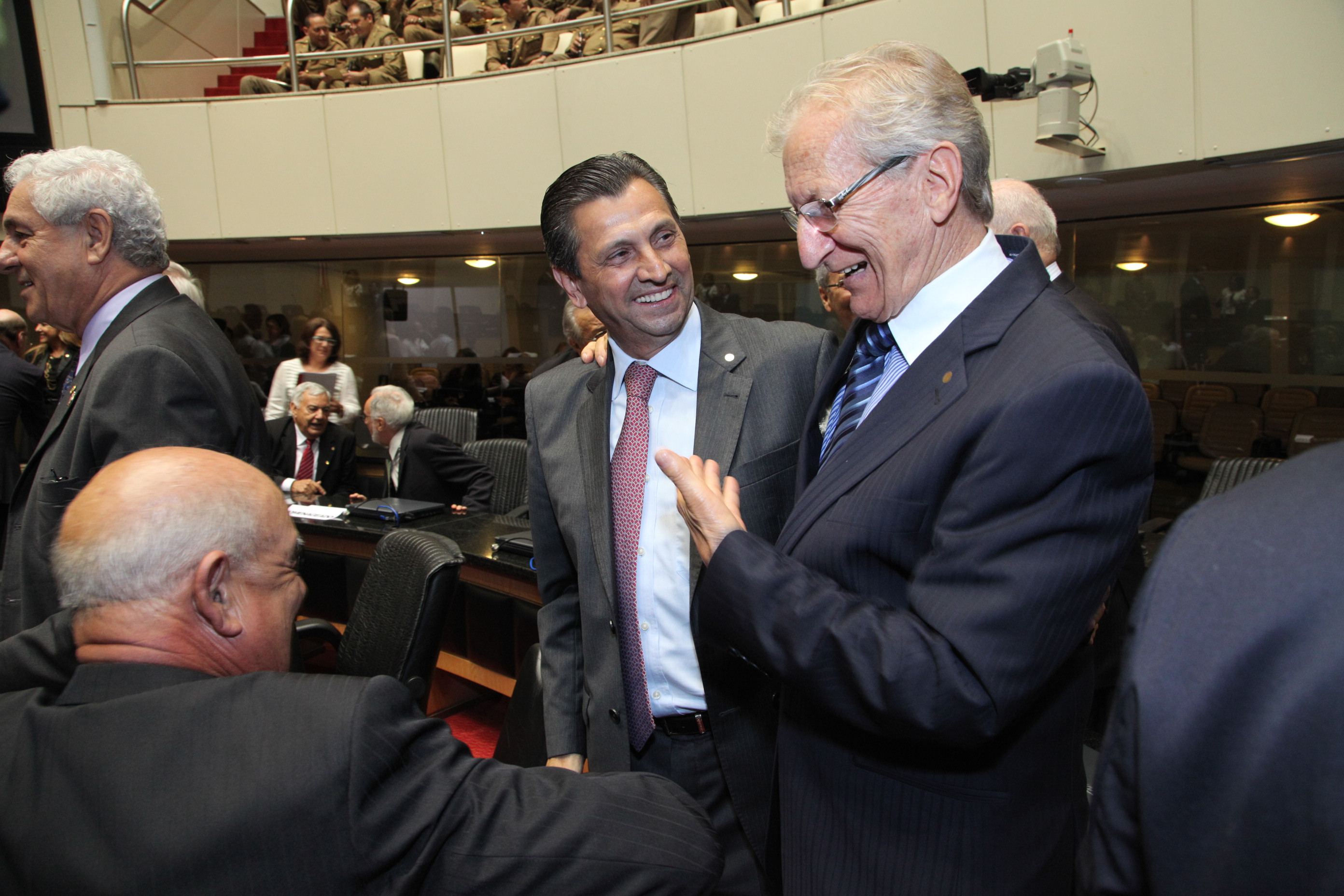 Sessão Especial em comemoração aos 25 anos de Instalação da Assembleia Constituinte em Santa Catarina. Foto: Miriam Zomer/ Agência AL