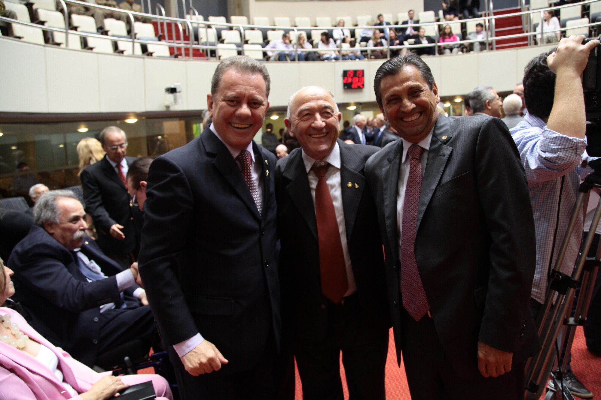 Sessão Especial em comemoração aos 25 anos de Instalação da Assembleia Constituinte em Santa Catarina. Foto: Miriam Zomer/Agência AL