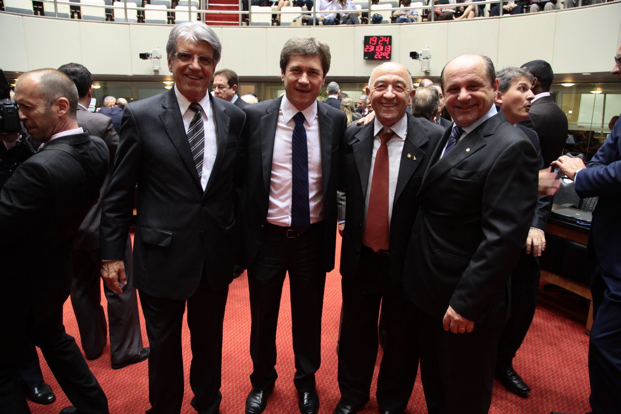 Sessão Especial em comemoração aos 25 anos de Instalação da Assembleia Constituinte em Santa Catarina. Foto: Miriam Zomer/Agência AL