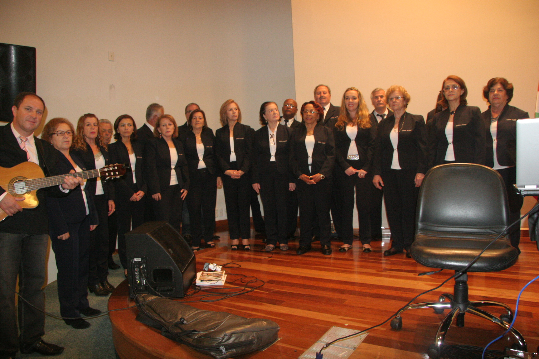 Homenagem Funcionários ALESC - Foto: Eduardo Guedes de Oliveira/ Agência AL