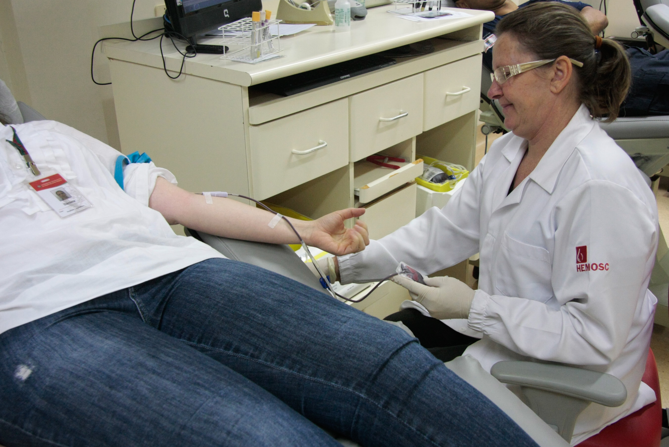 Doação de Sangue dos Funcionários da Alesc - Foto: Juliana Stadnik / Agência AL