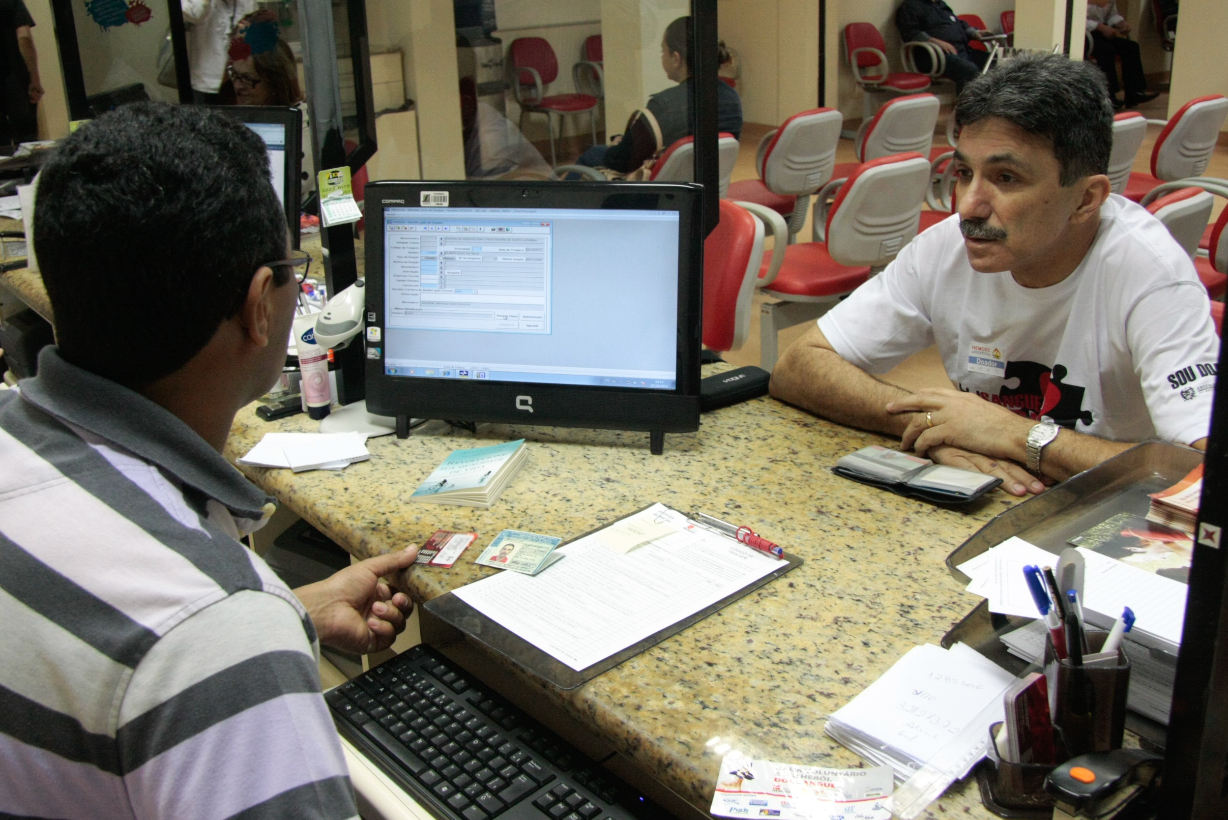 Doação de Sangue dos Funcionários da Alesc - Foto: Juliana Stadnik / Agência AL