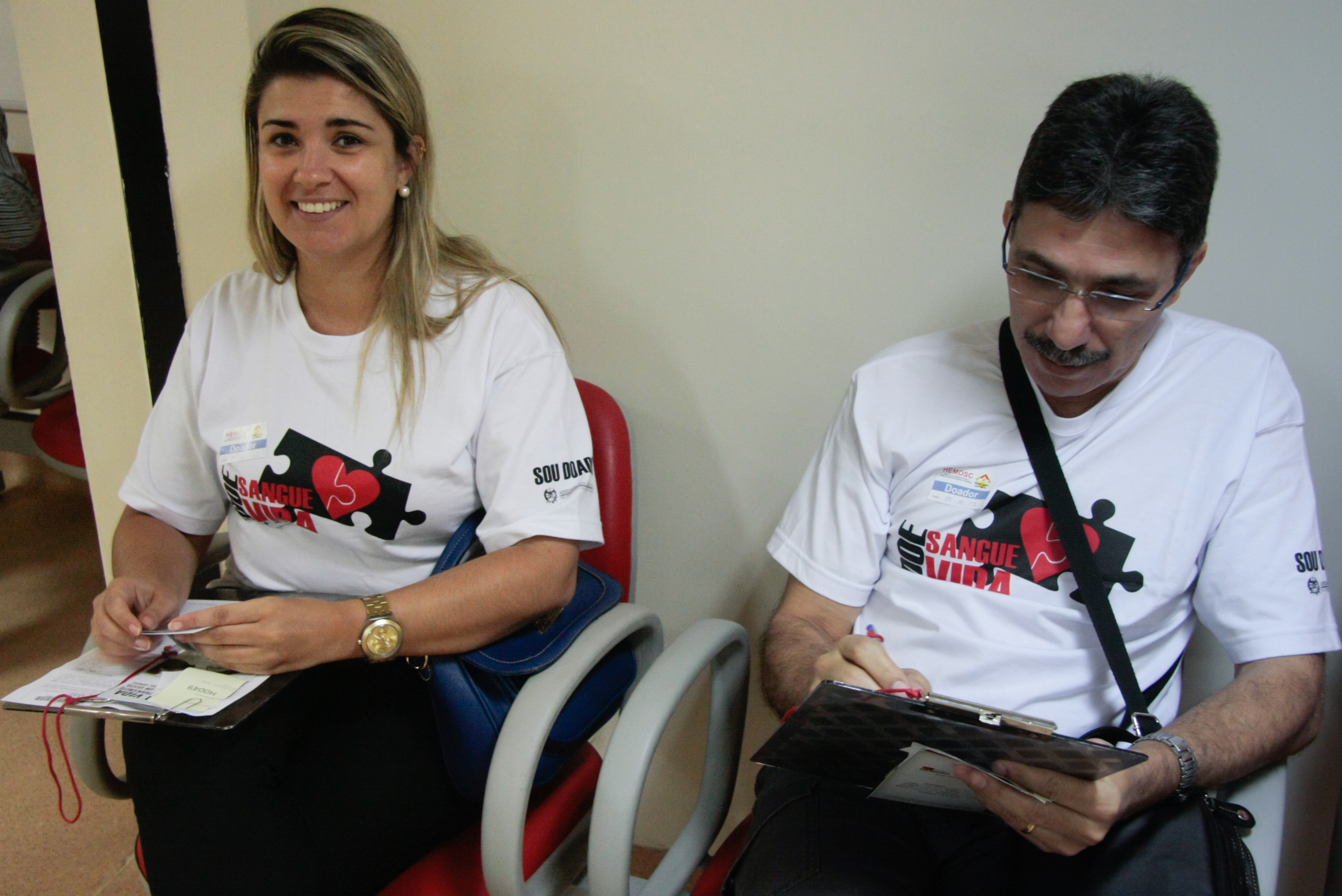 Doação de Sangue dos Funcionários da Alesc - Foto: Juliana Stadnik / Agência AL