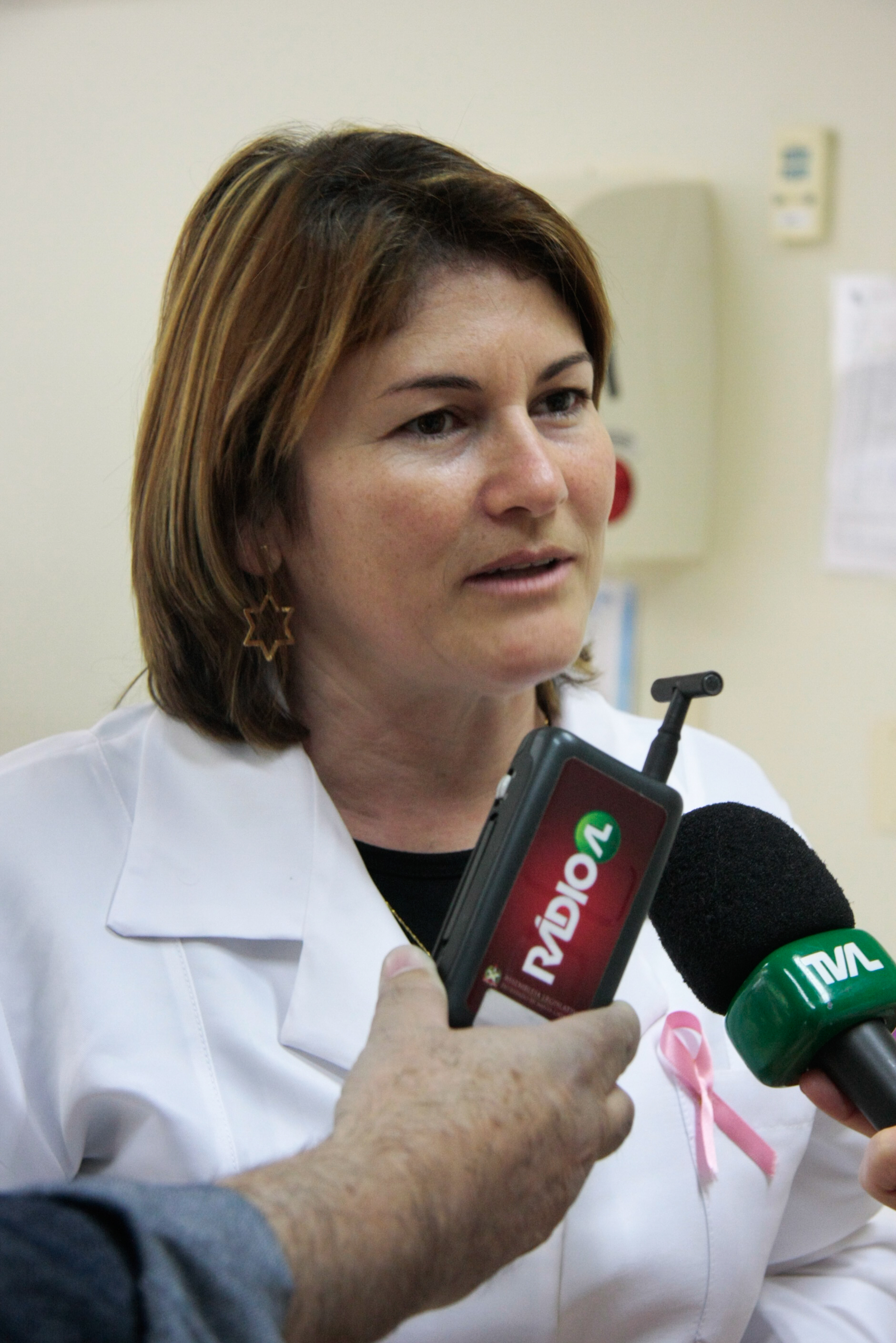 Claudia Lima - Assistente Social do Hemosc - Foto: Juliana Stadnik / Agência AL
