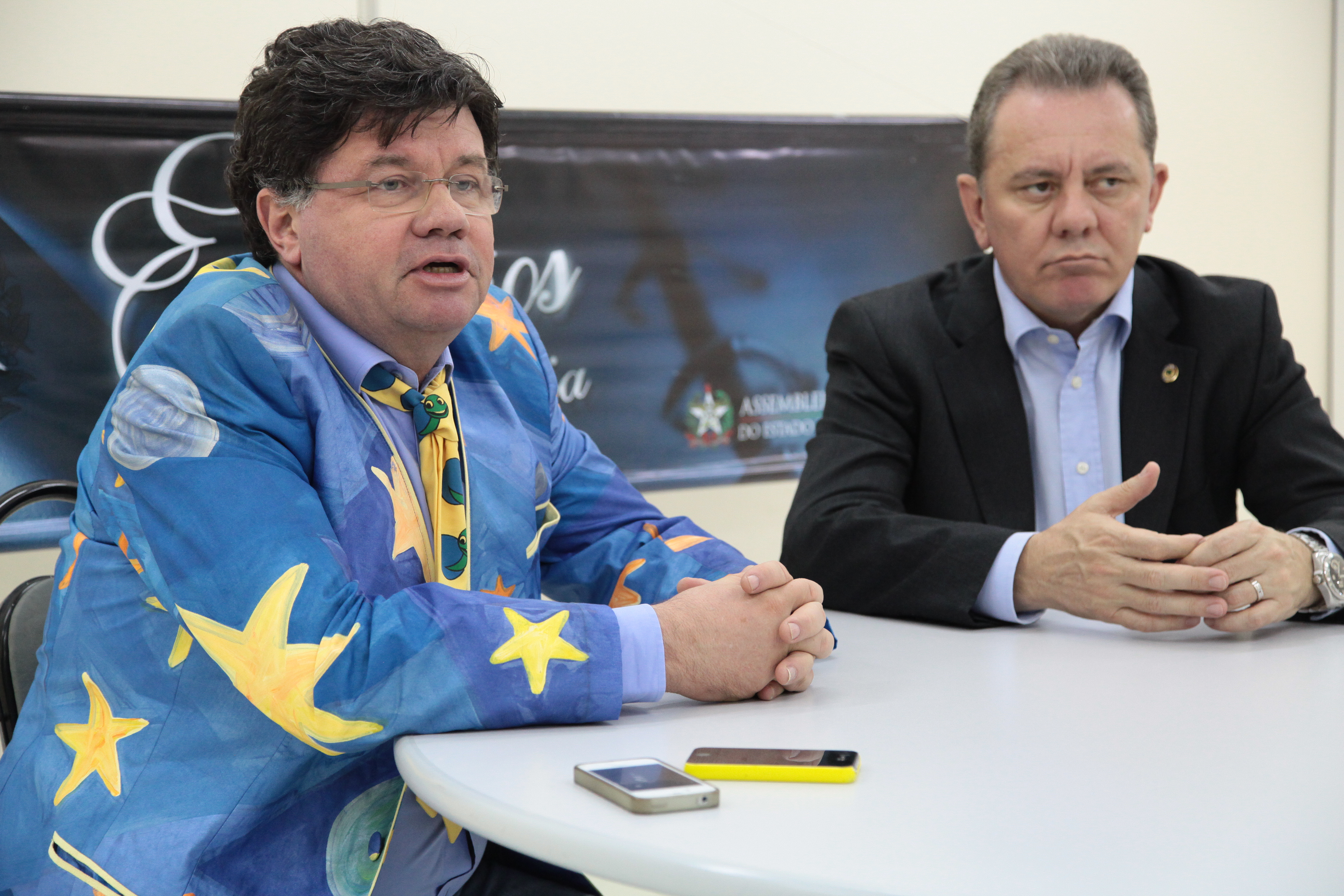 Entrevista Coletiva com Marcelo Madureira. Foto: Miriam Zomer/Agência AL