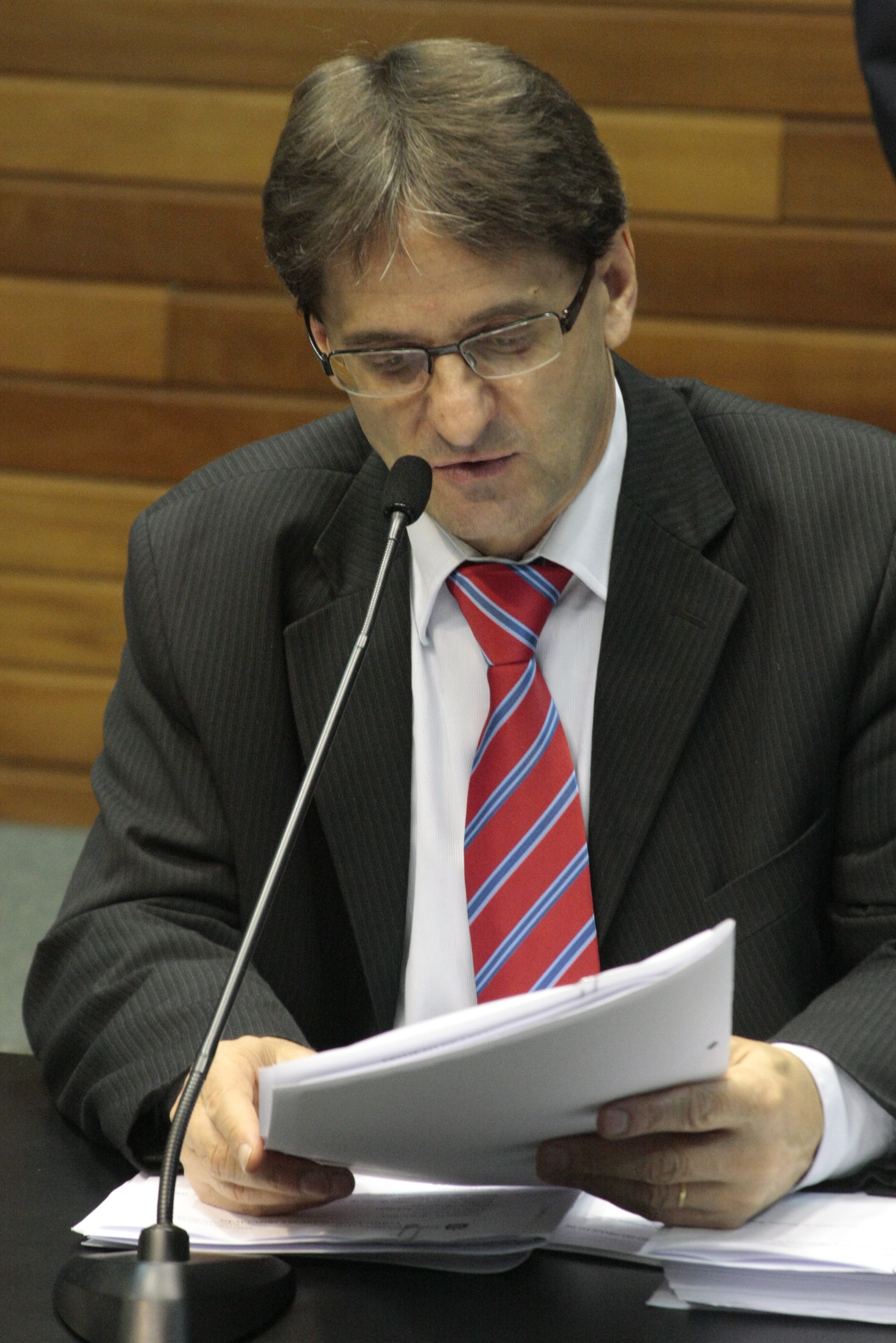 Deputado Neodi Saretta (PT). Comissão de Finanças e Tributação. Foto: Fábio Queiroz / Agência AL