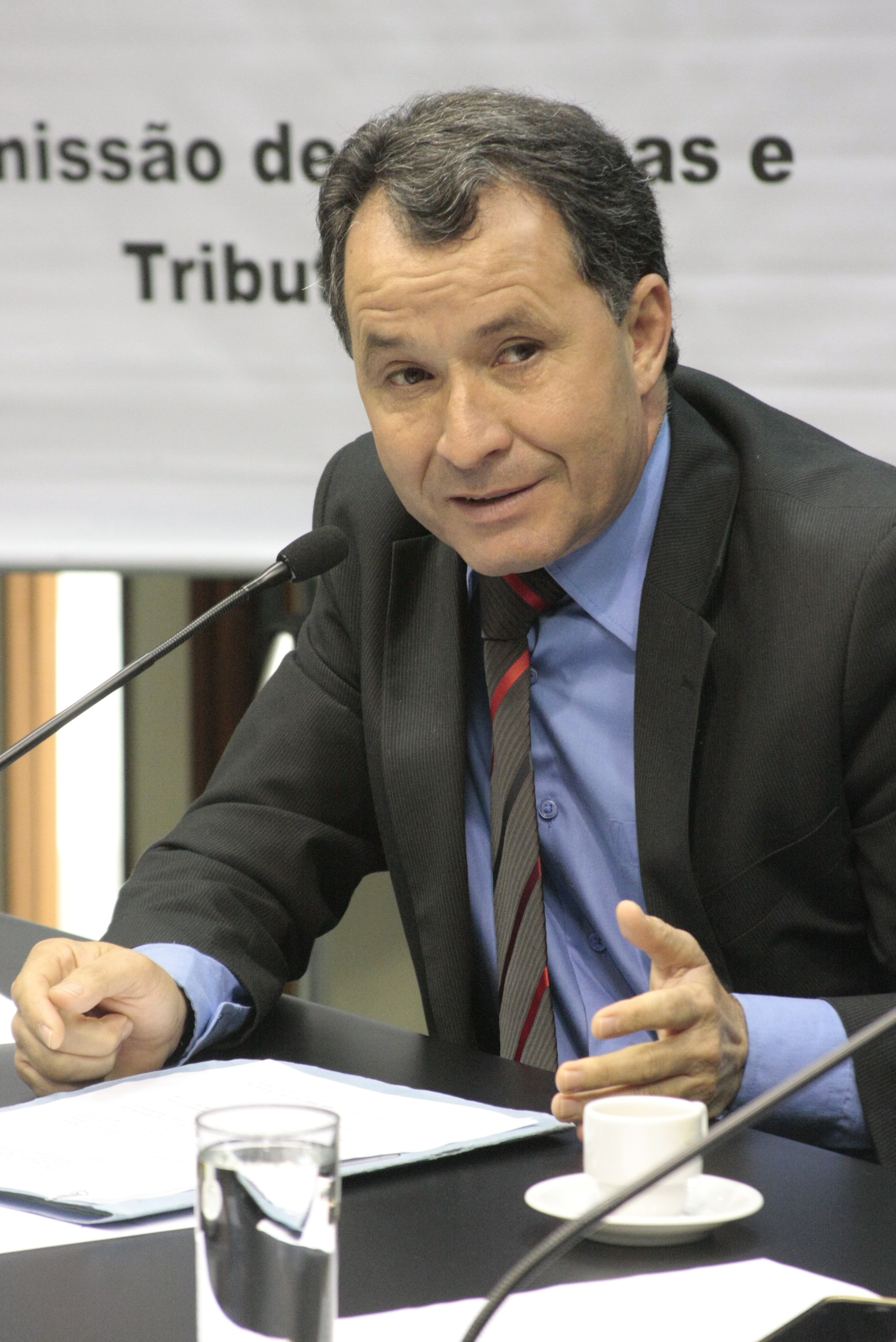 Deputado Darci de Matos (PSD). Comissão de Finanças e Tributação. Foto: Fábio Queiroz / Agência AL