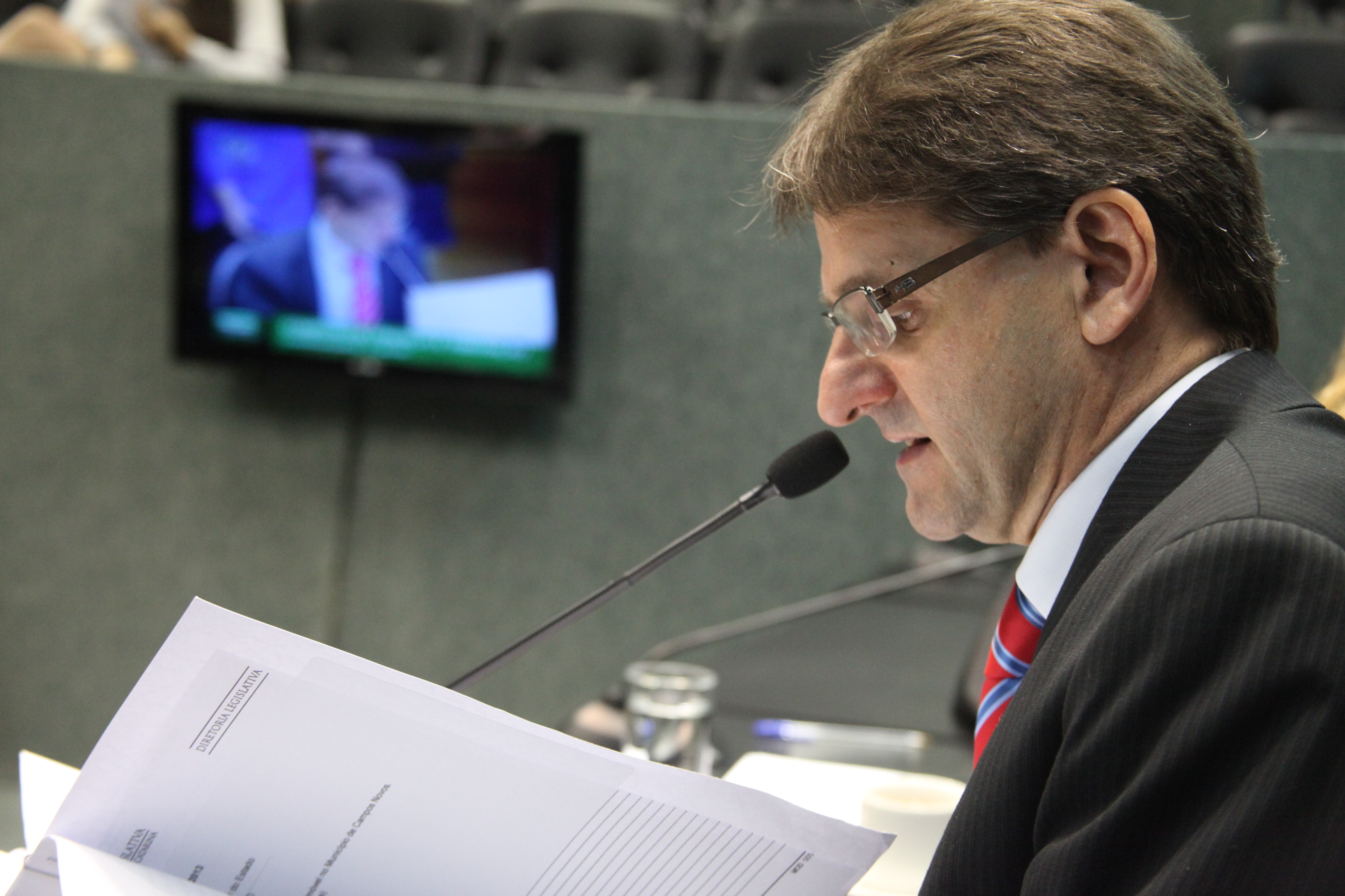 Deputado Neodi Saretta (PT). Comissão de Finanças e Tributação. Foto: Leonardo Gonçalves / Agência AL