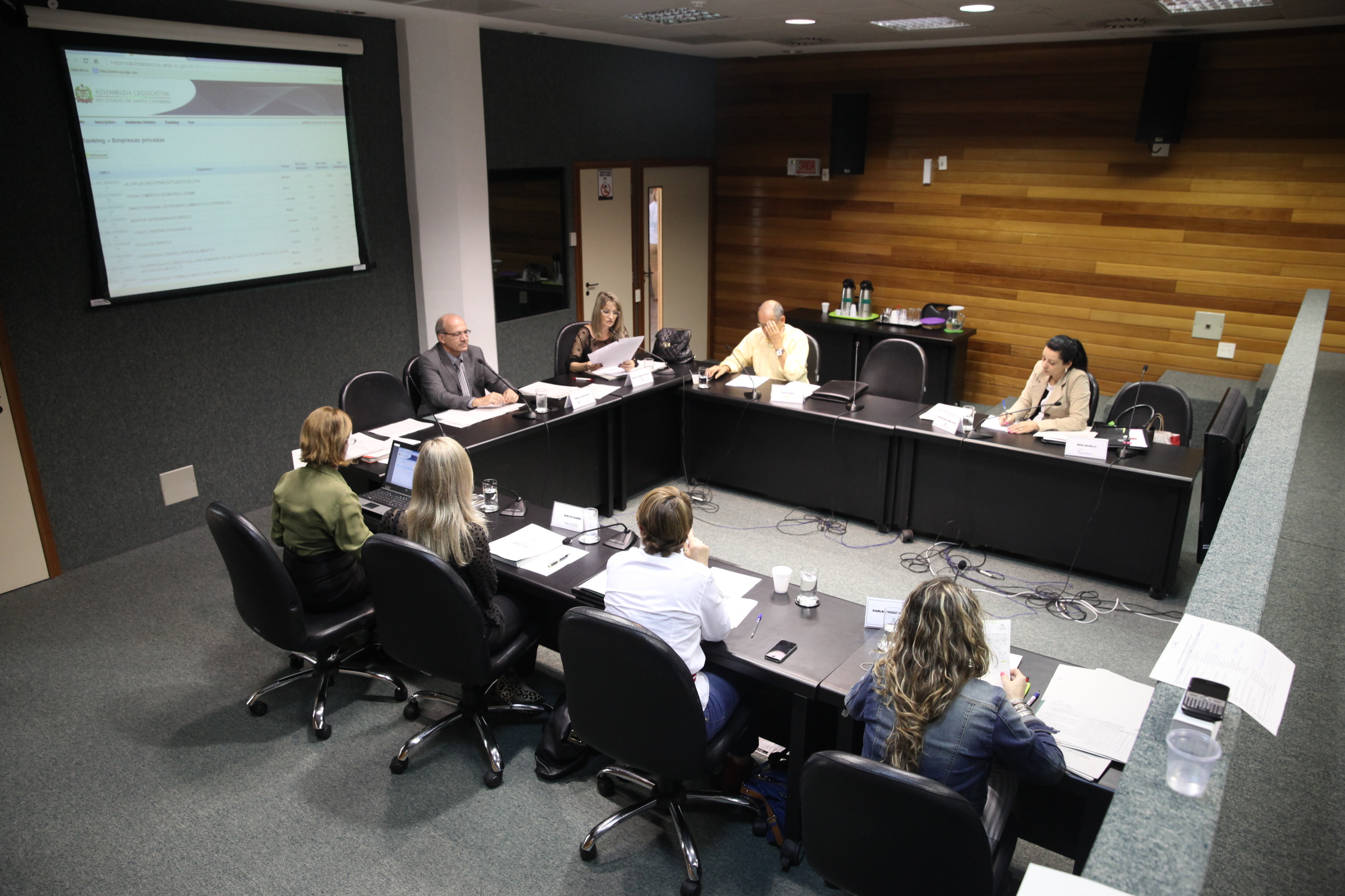 Reunião da Comissão de Responsabilidade Social - Foto Lucas Gabriel Diniz / Agência AL