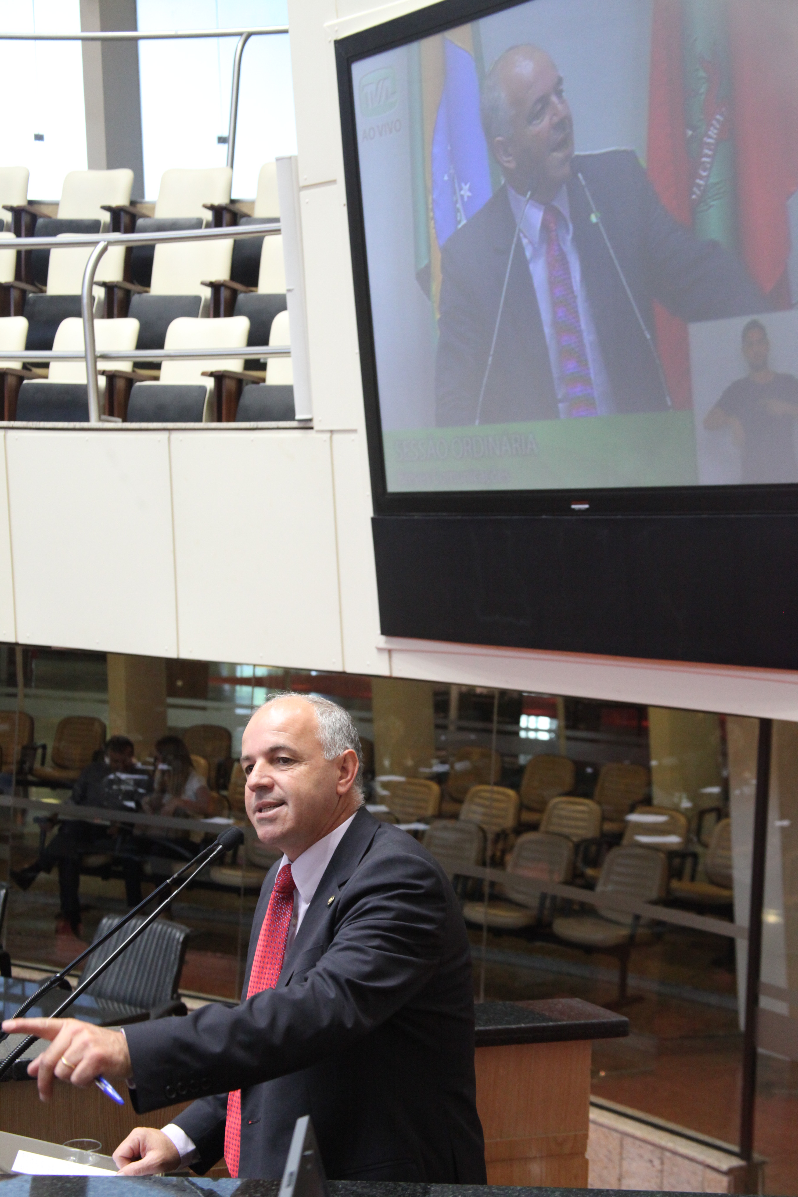 Deputado Sargento Amauri Soares (PSOL). Sessão Ordinária. Foto: Leonardo Gonçalves / Agência AL