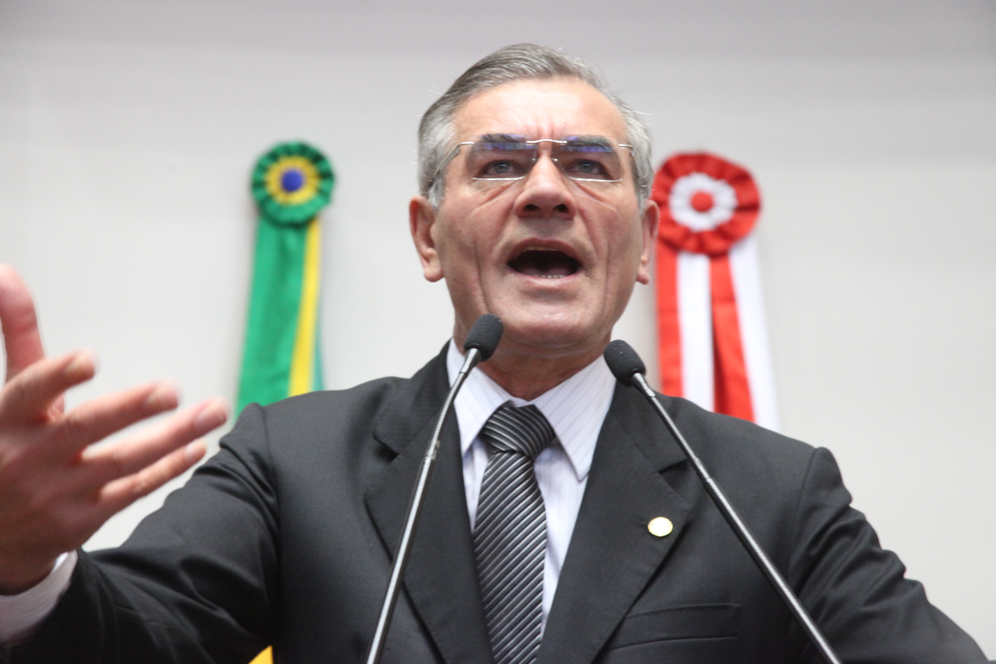 Deputado Sílvio Dreveck (PP). Sessão Ordinária. Foto: Leonardo Gonçalves / Agência AL
