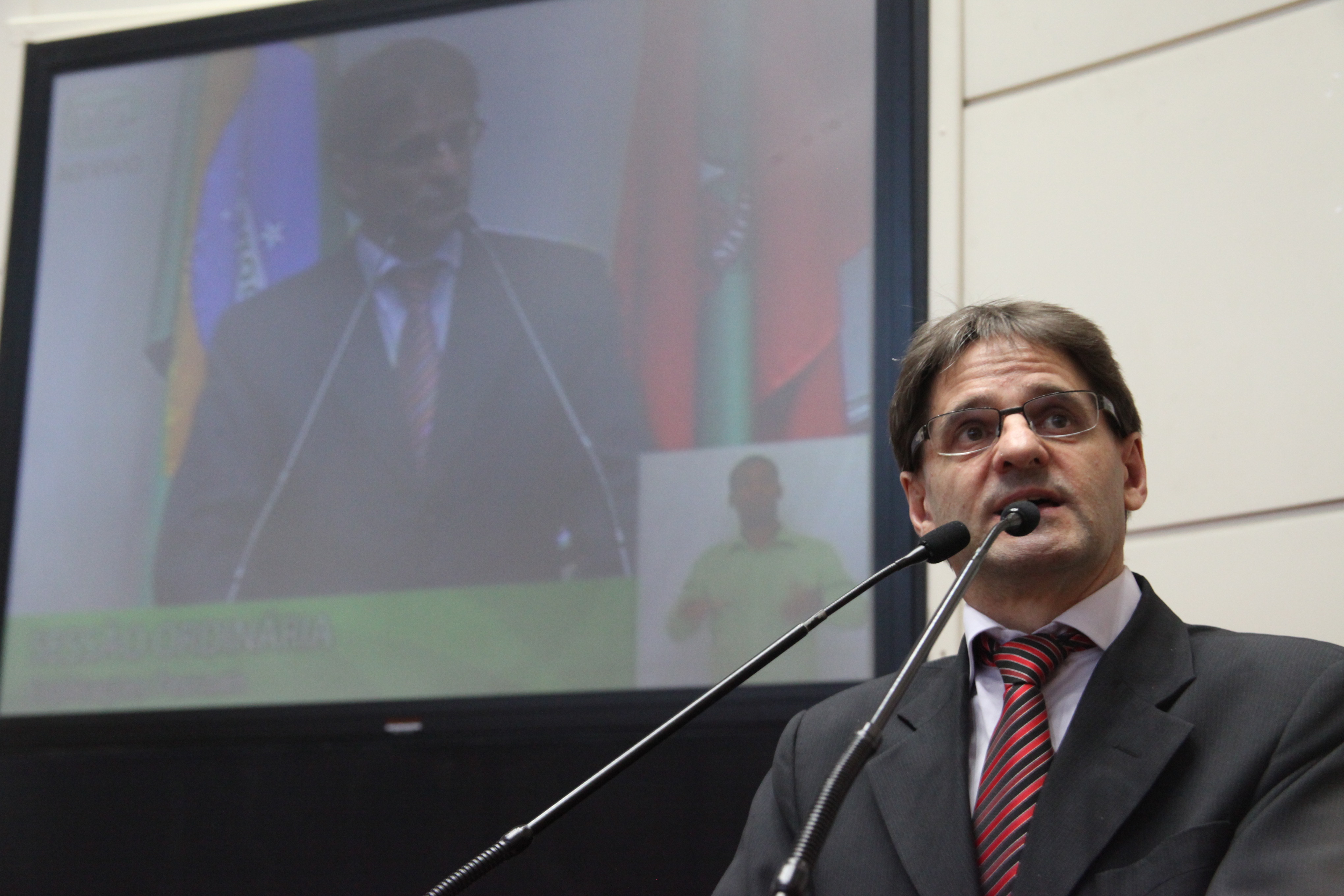 Deputado Neodi Saretta (PT). Sessão Ordinária. Foto: Leonardo Gonçalves / Agência AL