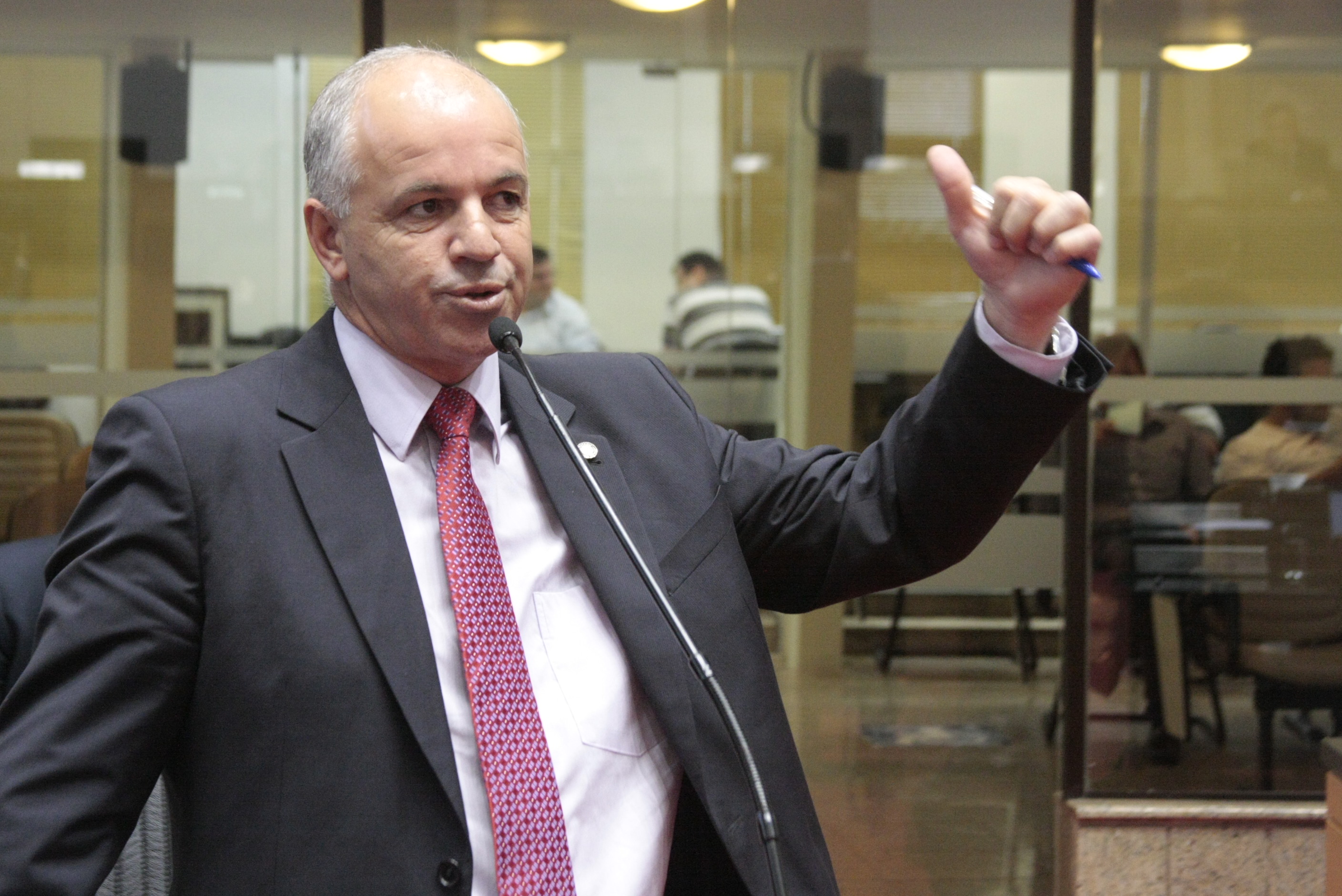 Deputado Sargento Amauri Soares (PSOL). Sessão Ordinária. Foto: Fábio Queiroz / Agencia AL