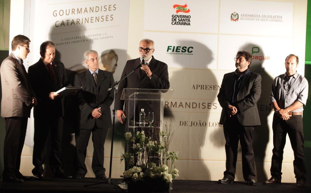 Lançamento Literario Gourmandises Catarinense     Foto Carlos Kilian/Agencia AL