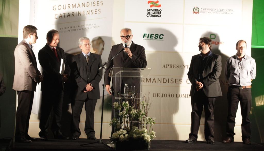 Lançamento Literario Gourmandises Catarinense     Foto Carlos Kilian/Agencia AL