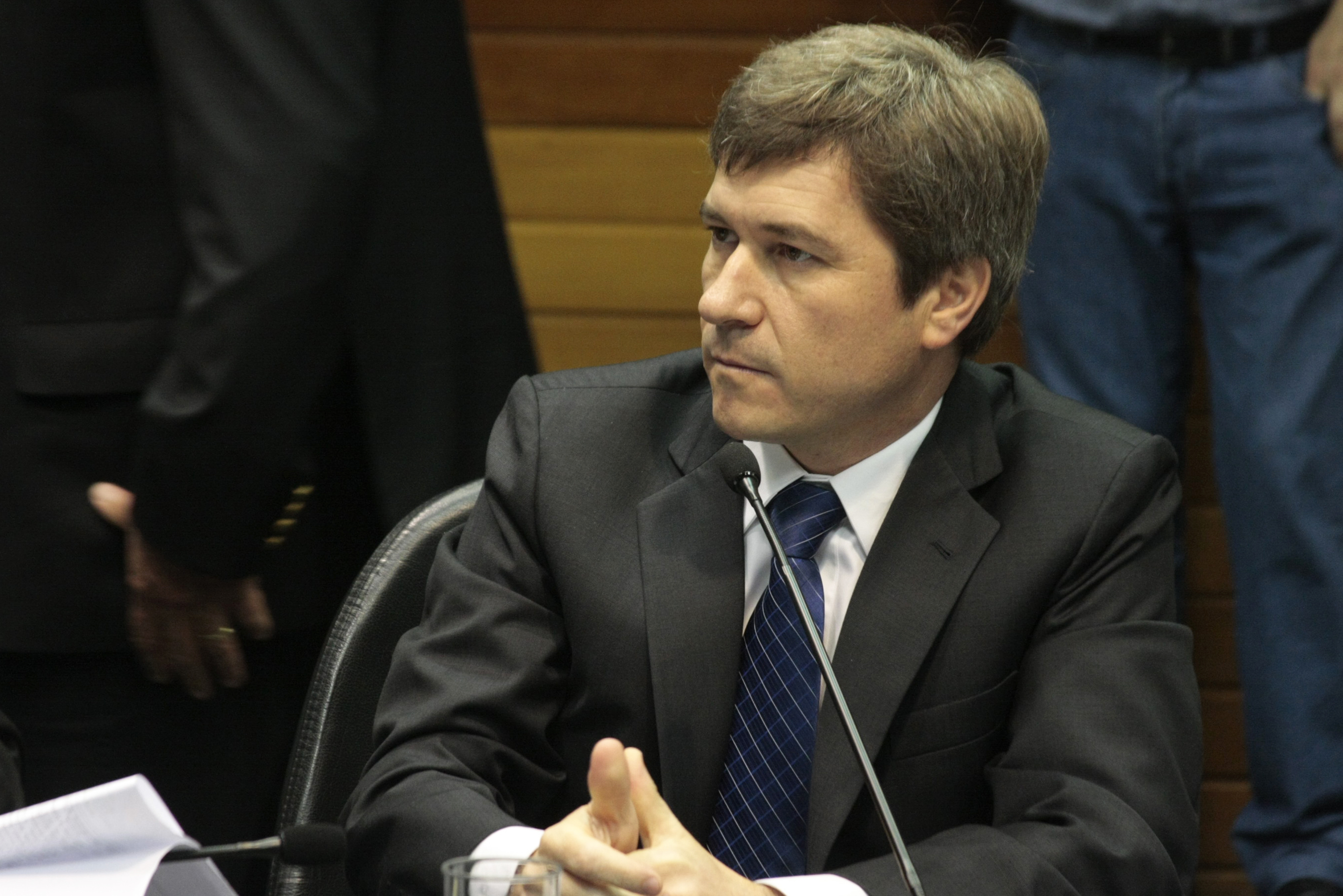 Depuado José Nei Ascari (PSD). Comissão de Constituição e Justiça. Foto: Leonardo Gonçalves / Agência AL