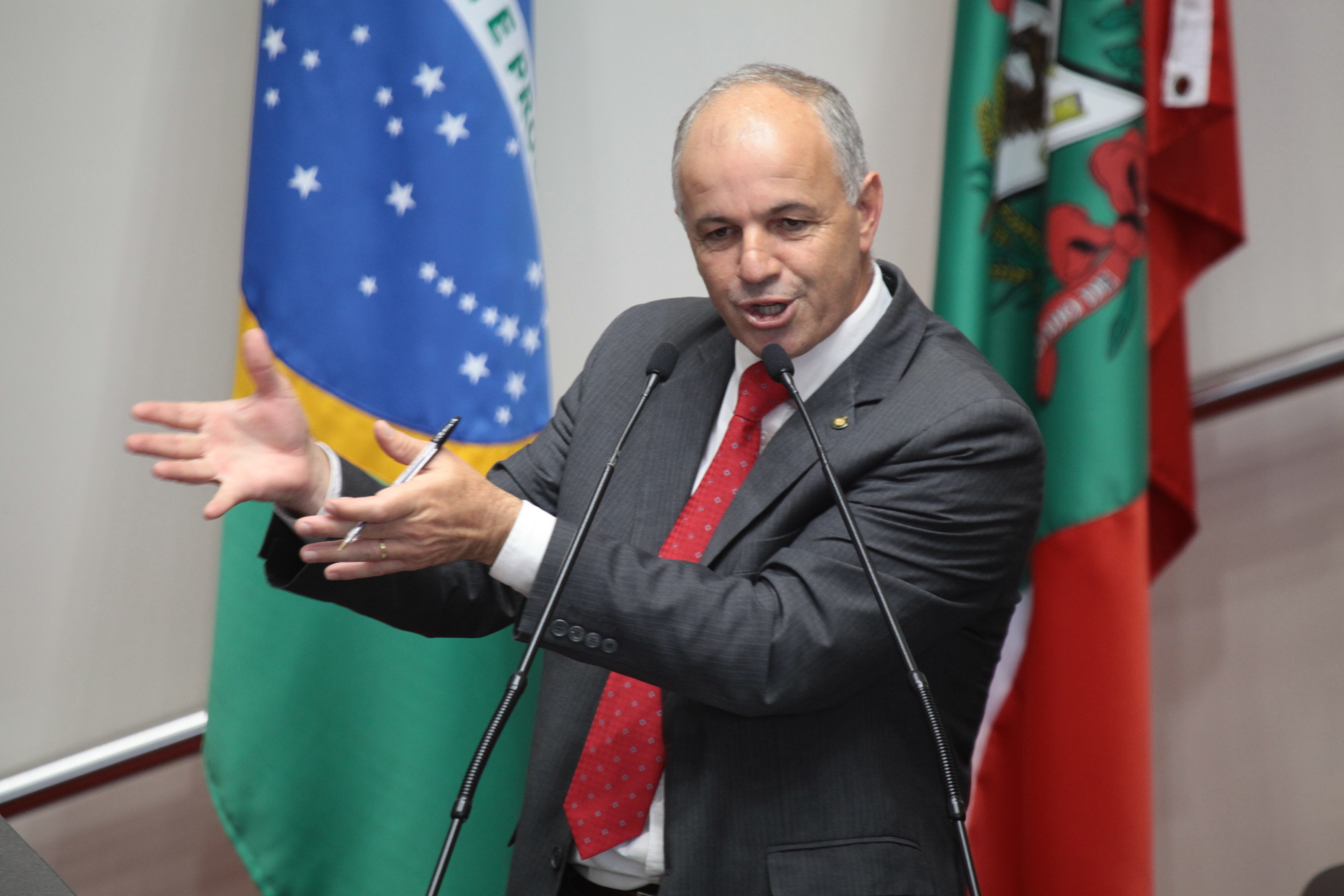 Deputado Sargento Amauri Soares (PDT). Sessão Ordinária - Plenário Osni Régis. Foto: Miriam Zomer/ Agência AL