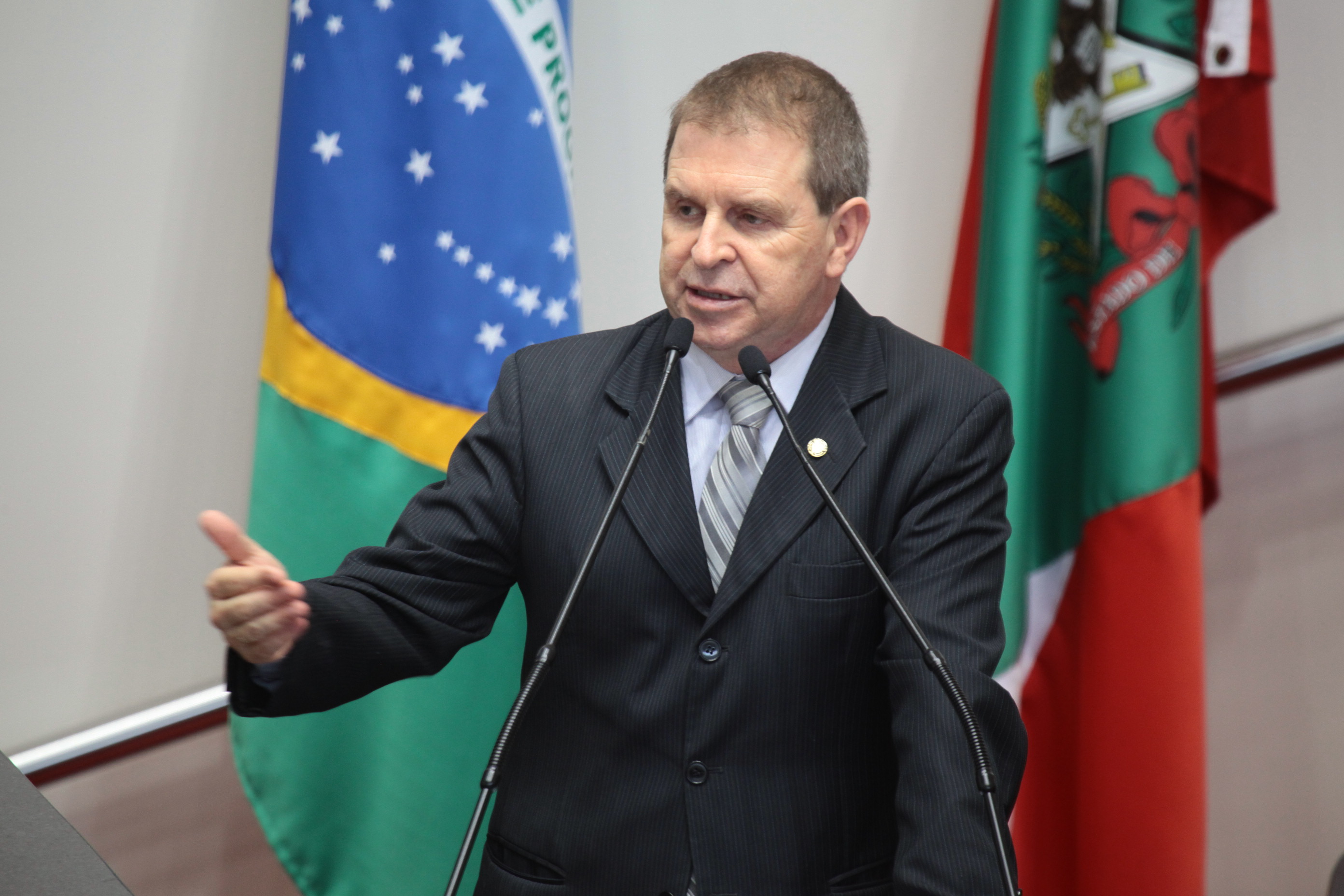 Deputado Maurício Eskudlark (PSD). Sessão Ordinária - Plenário Osni Régis. Foto: Miriam Zomer/ Agência AL