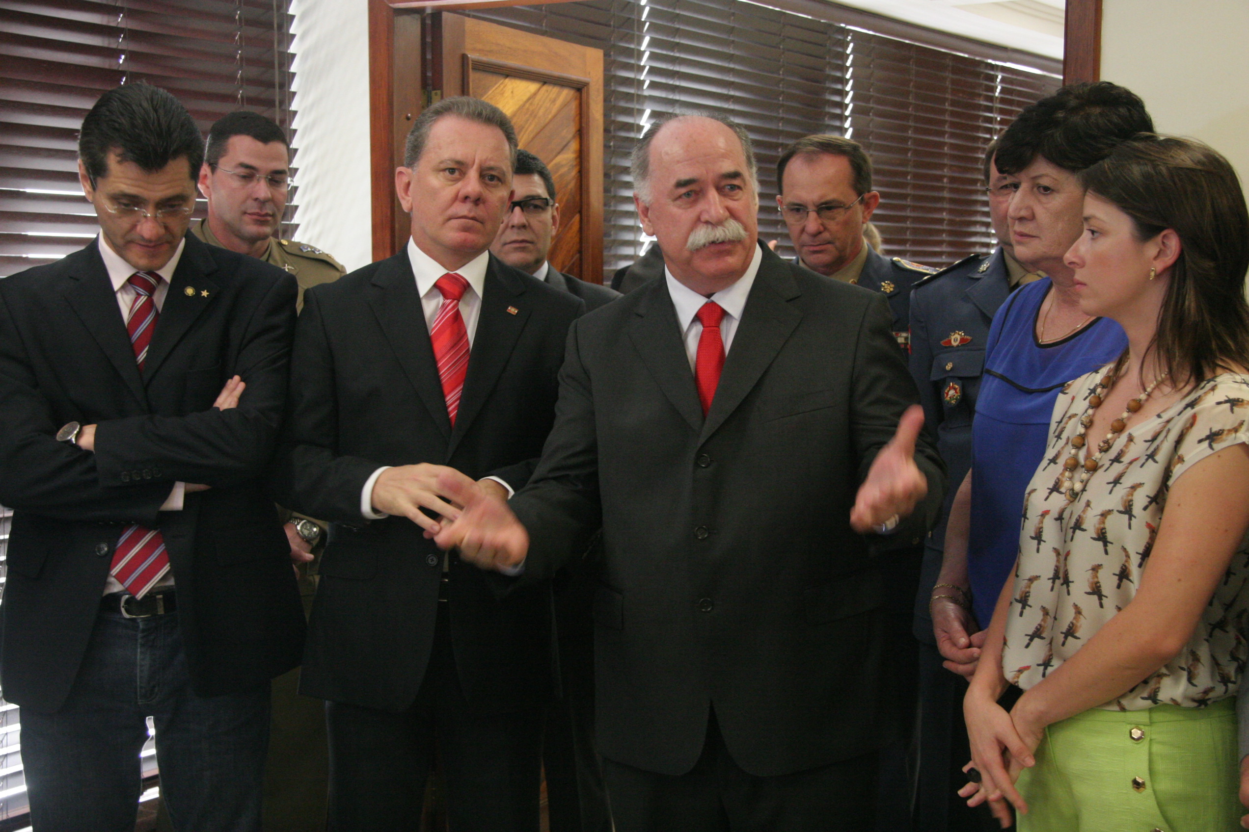 Posse Dep. Romildo Titon na Presidência Alesc - Foto: Eduardo Guedes de Oliveira/Agência AL