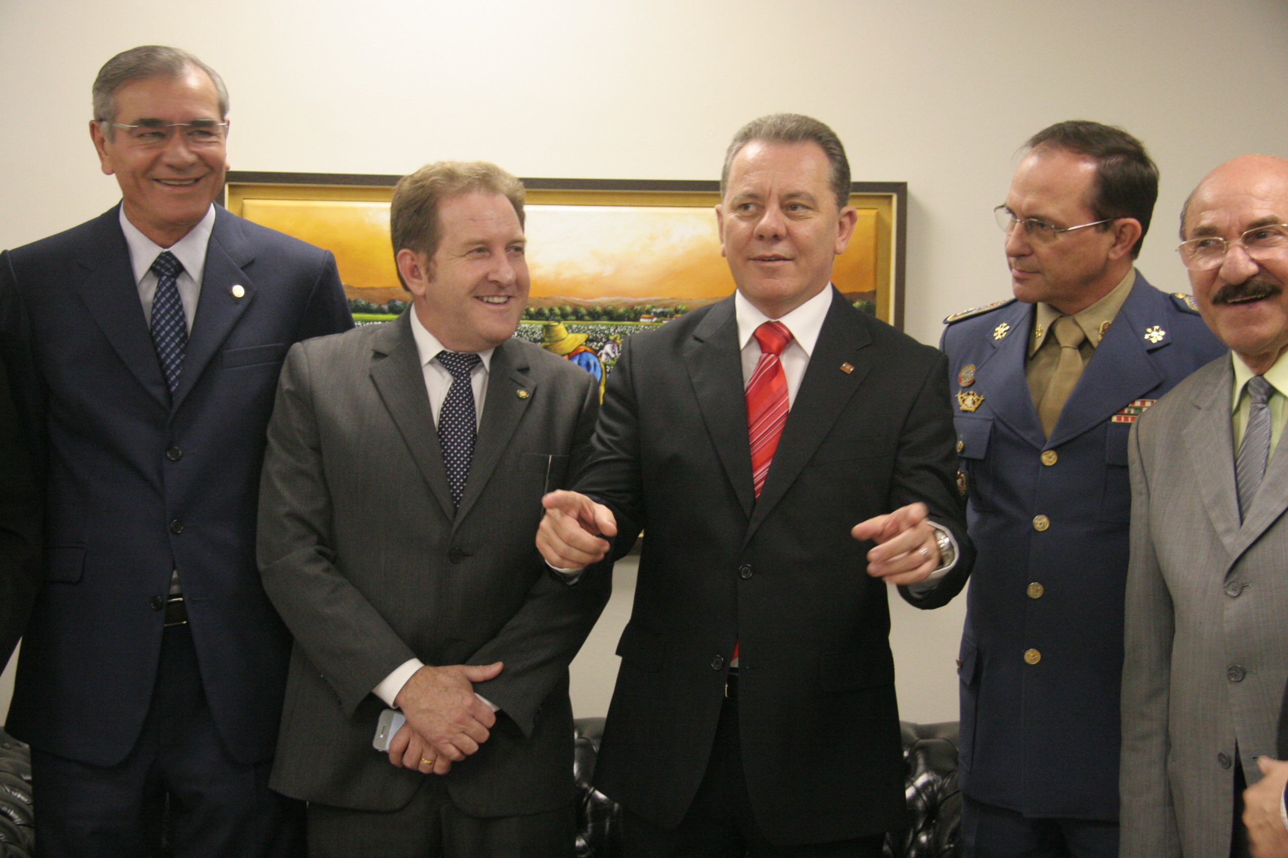 Posse Dep. Romildo Titon na Presidência Alesc - Foto: Eduardo Guedes de Oliveira/Agência AL