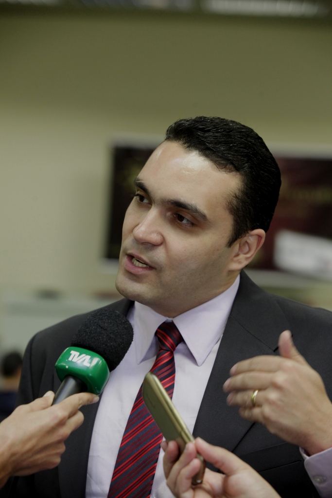 I Congresso de Direito Desportivo  Gustavo Souza   Palestrante    Foto Carlos Kilian/Agencia AL