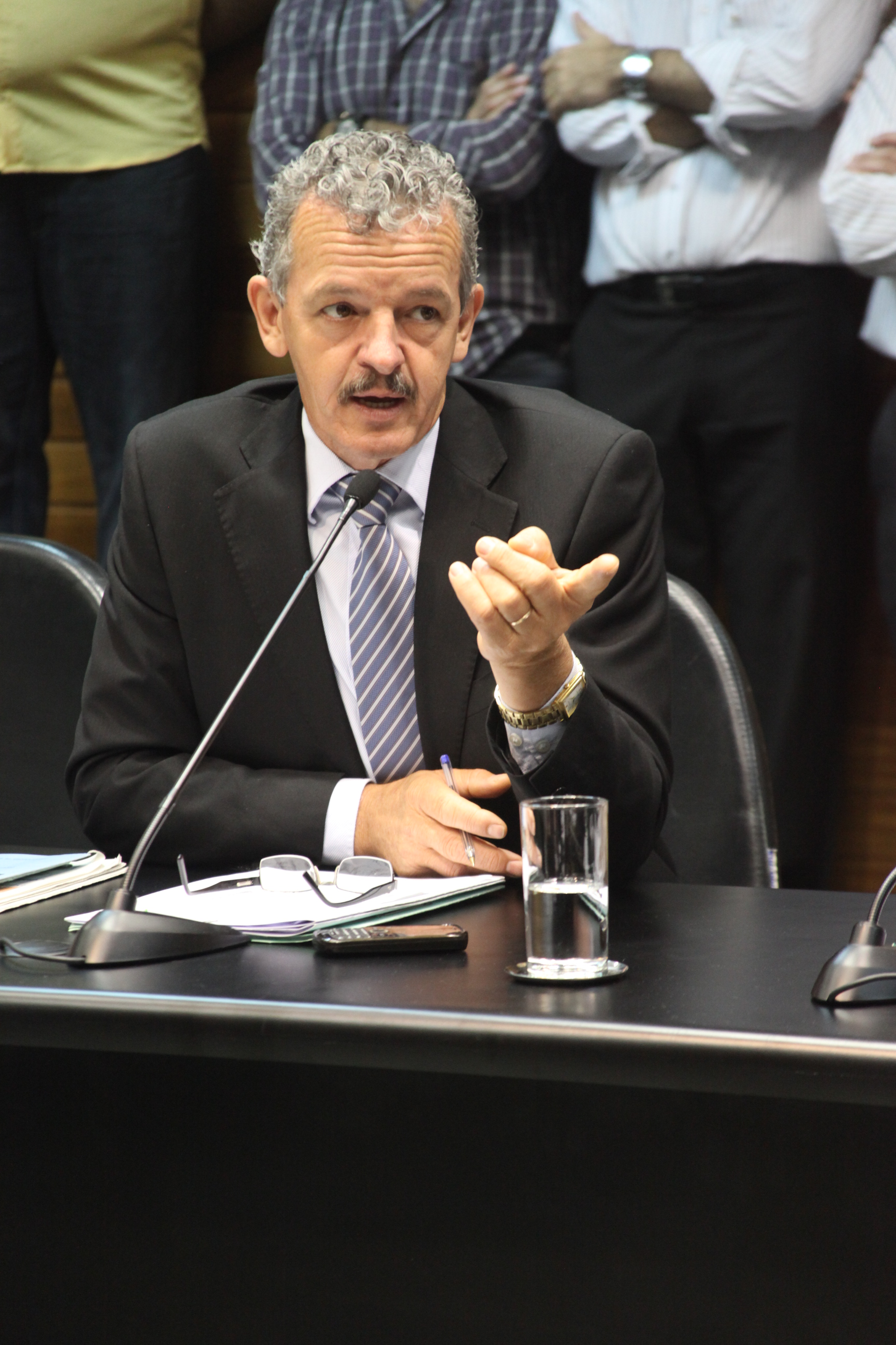 Deputado Dirceu Dresch (PT). Comissão de Constituição e Justiça. Foto: Leonardo Gonçalves / Agência AL