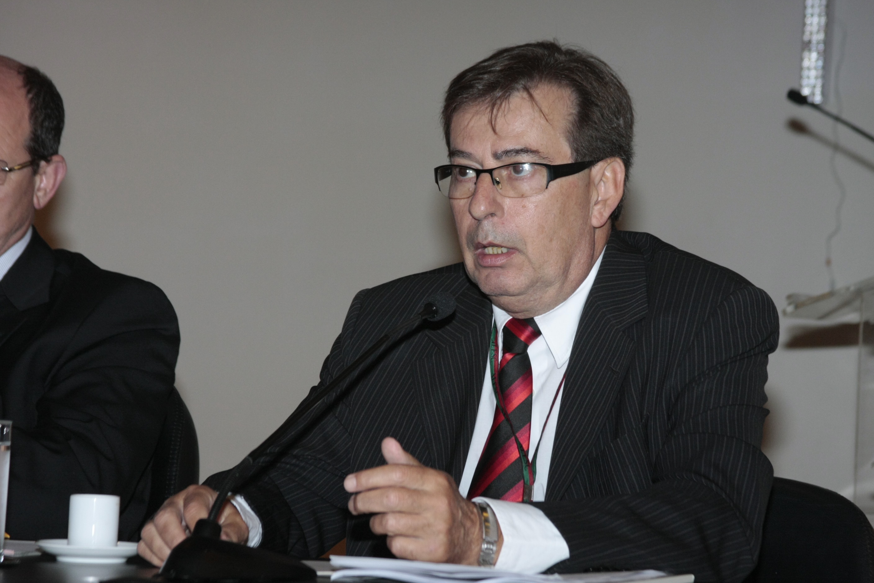 Celso Luiz Dellagiustina. Audiência Pública sobre A Gestão do Fundo Estadual de Saúde. Foto: Fábio Queiroz / Agência AL