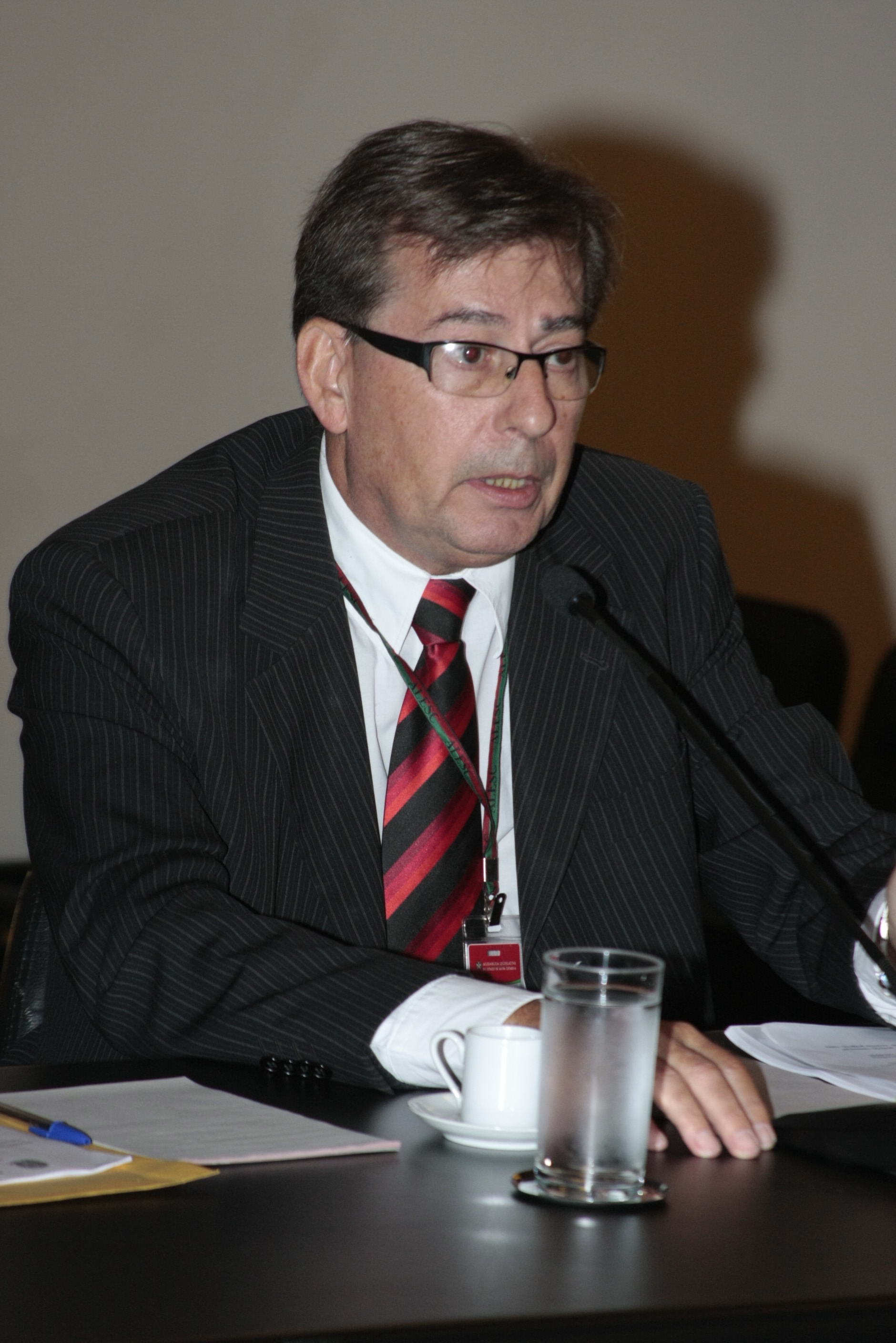 Celso Luiz Dellagiustina. Audiência Pública sobre A Gestão do Fundo Estadual de Saúde. Foto: Fábio Queiroz / Agência AL