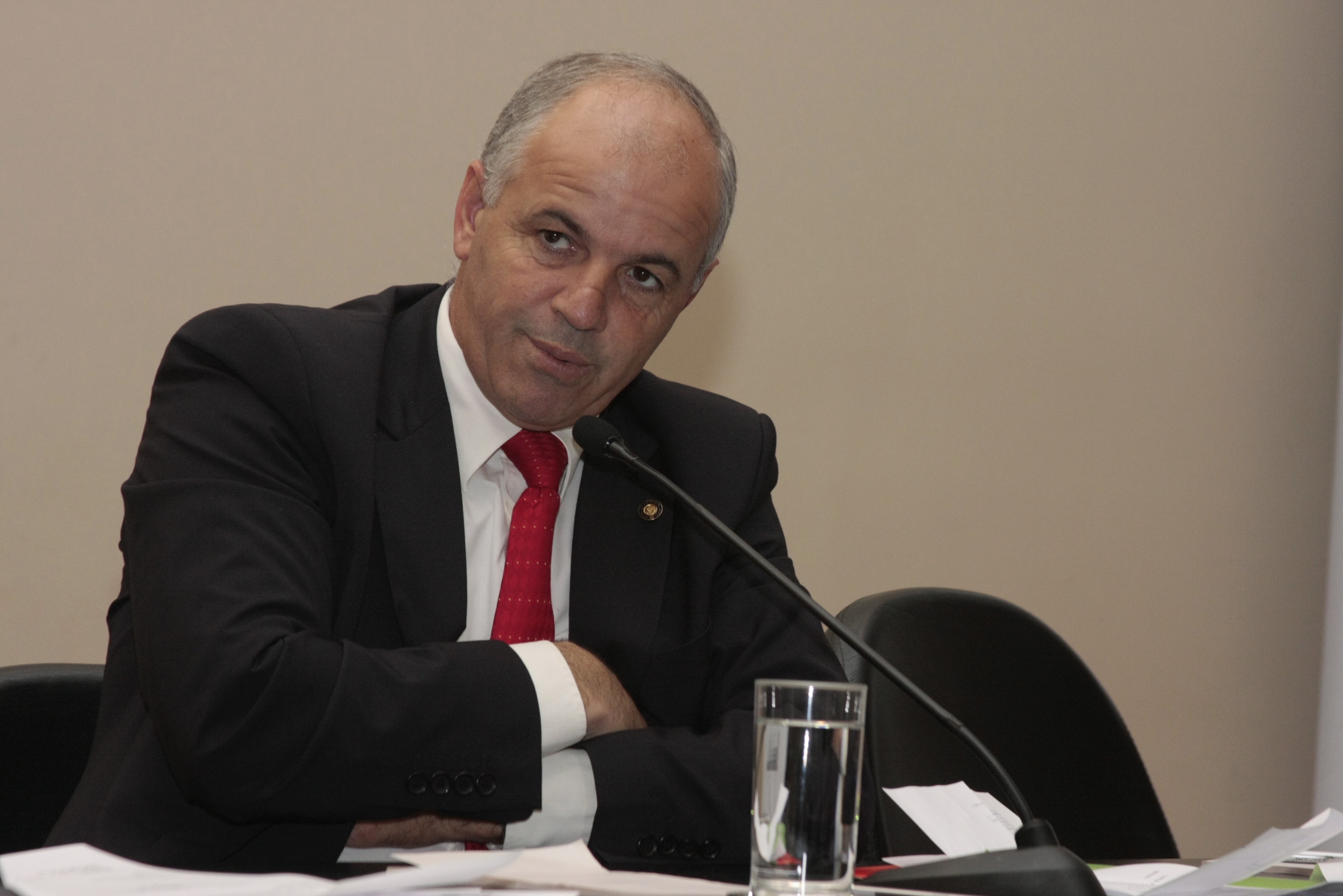 Deputado Sargento Amauri Soares (PSOL). Audiência Pública sobre A Gestão do Fundo Estadual de Saúde. Foto: Fábio Queiroz / Agência AL