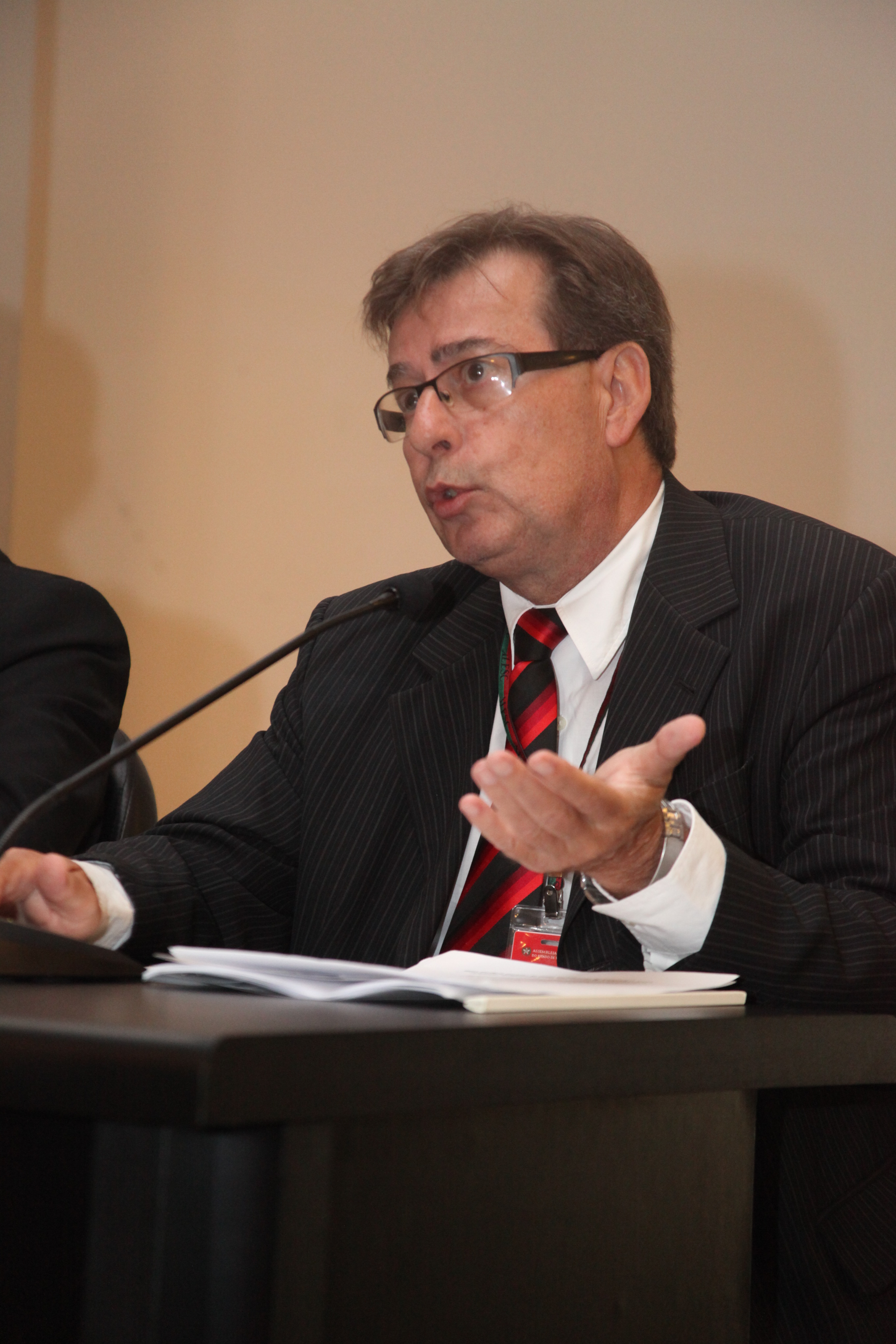 Celso Luiz Dellagiustina. Audiência Pública sobre A Gestão do Fundo Estadual de Saúde. Foto: Leonardo Gonçalves / Agência AL