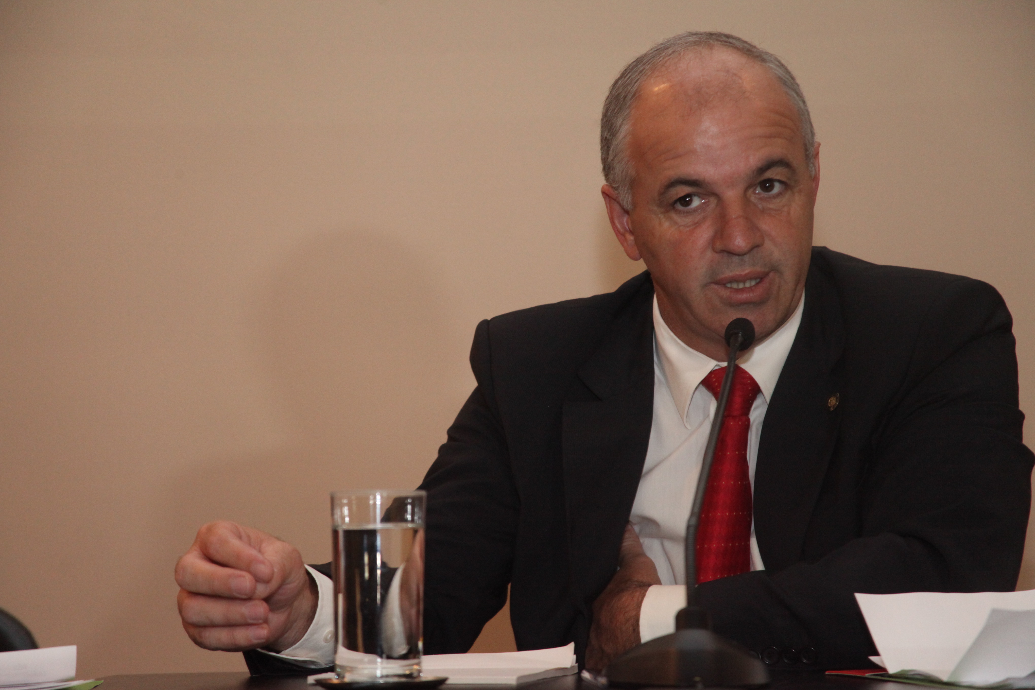 Deputado Sargento Amauri Soares (PSOL). Audiência Pública sobre A Gestão do Fundo Estadual de Saúde. Foto: Leonardo Gonçalves / Agência AL