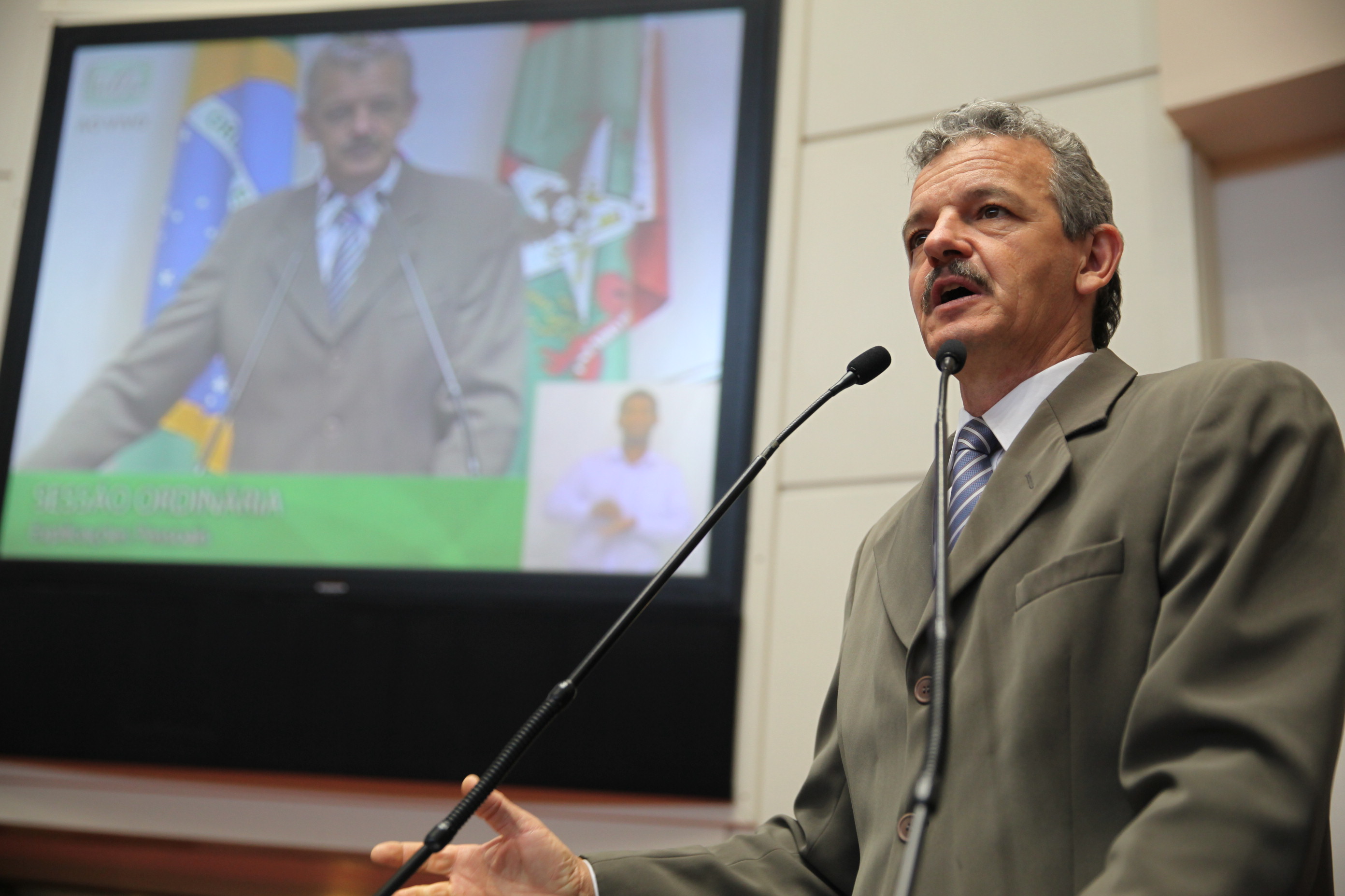 Sessão Ordinária  Plenário Osni Régis - Deputado Dirceu Dresch (PT) - Foto : Lucas Gabriel Diniz / Agência AL