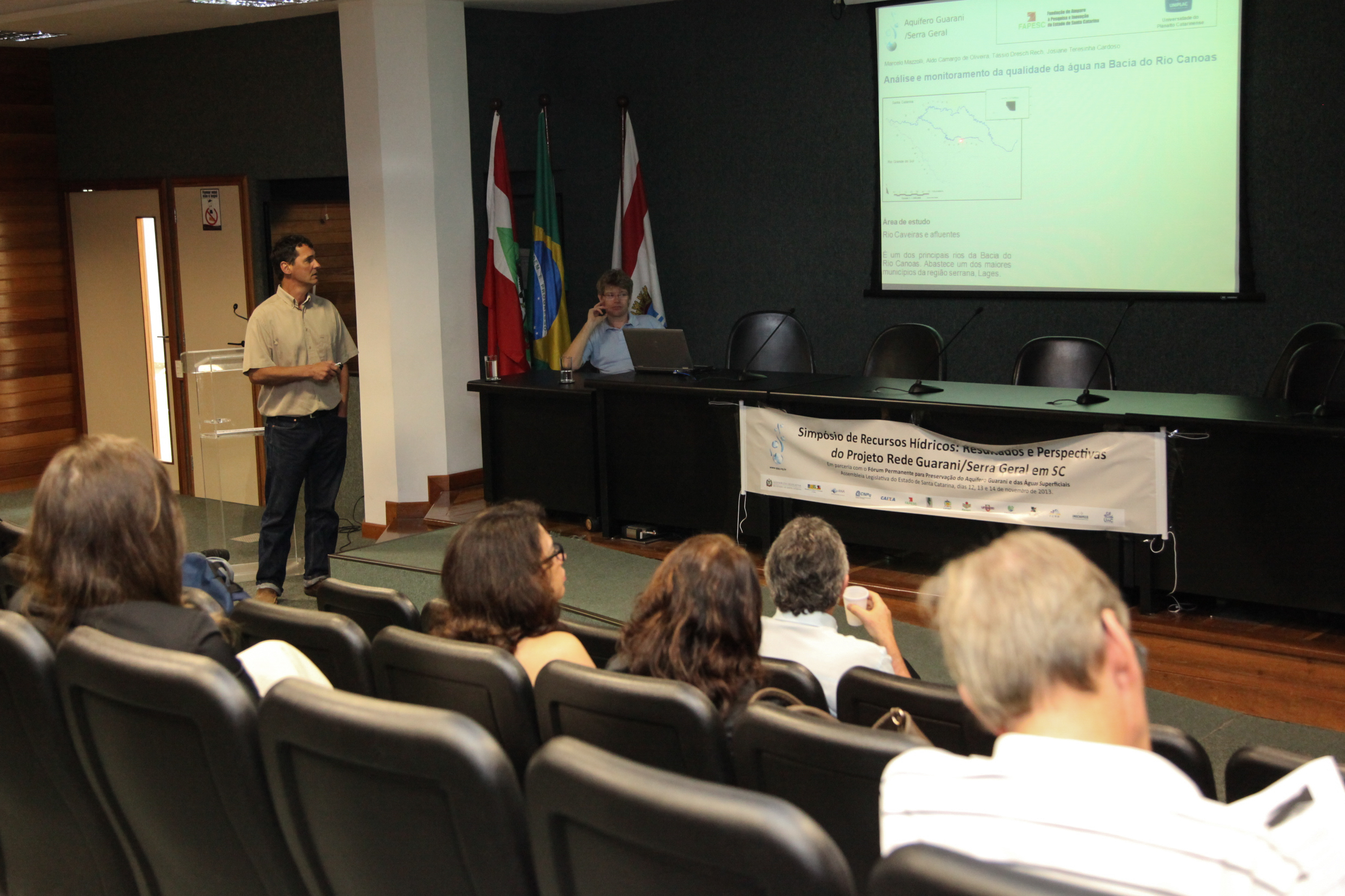 Simpósio de Recursos Hídricos - Rede Guarani - Foto: Juliana Stadnik/Agência AL