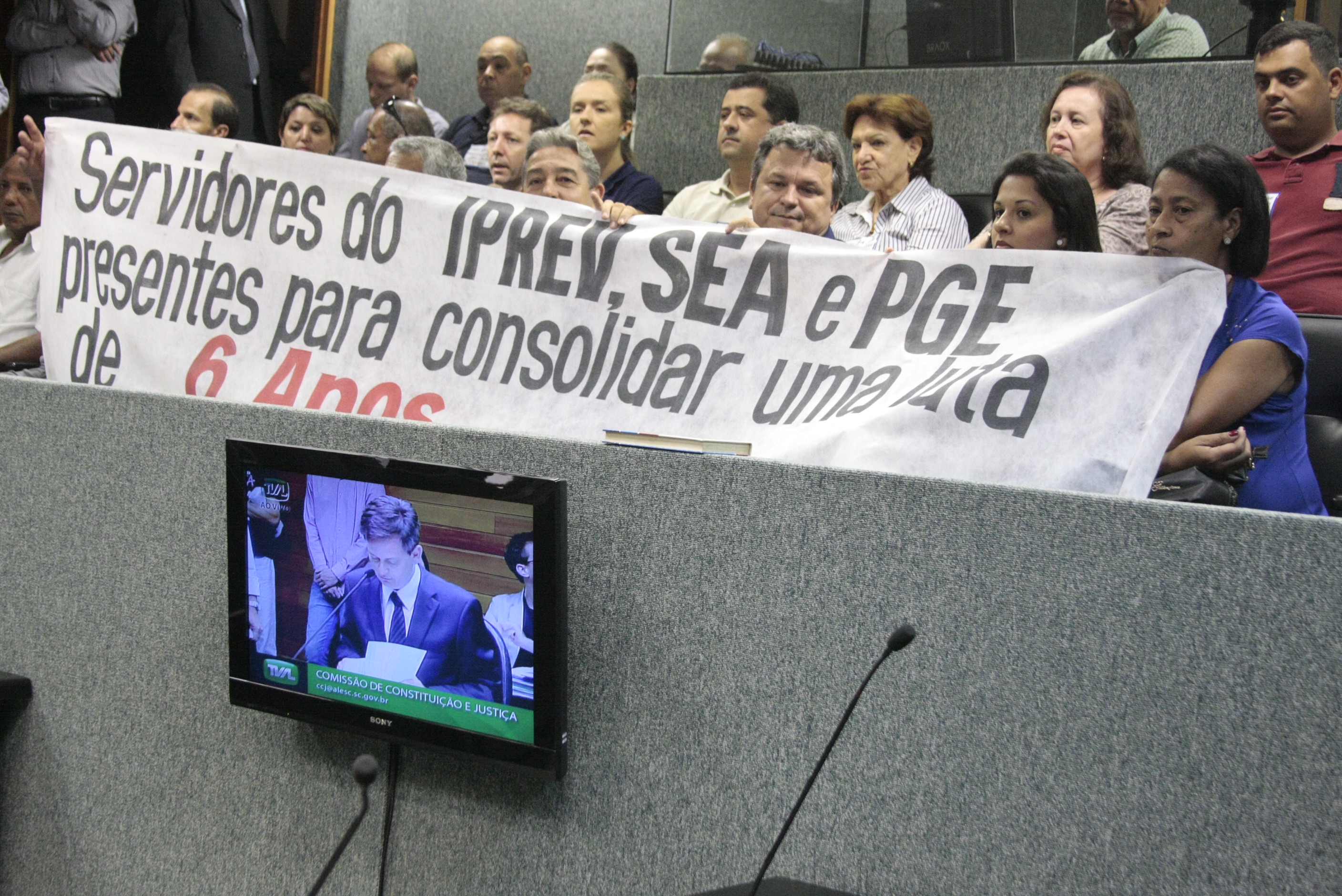 Reunião da Comissão de Constituição e Justiça. Foto: Fábio Queiroz / Agência AL