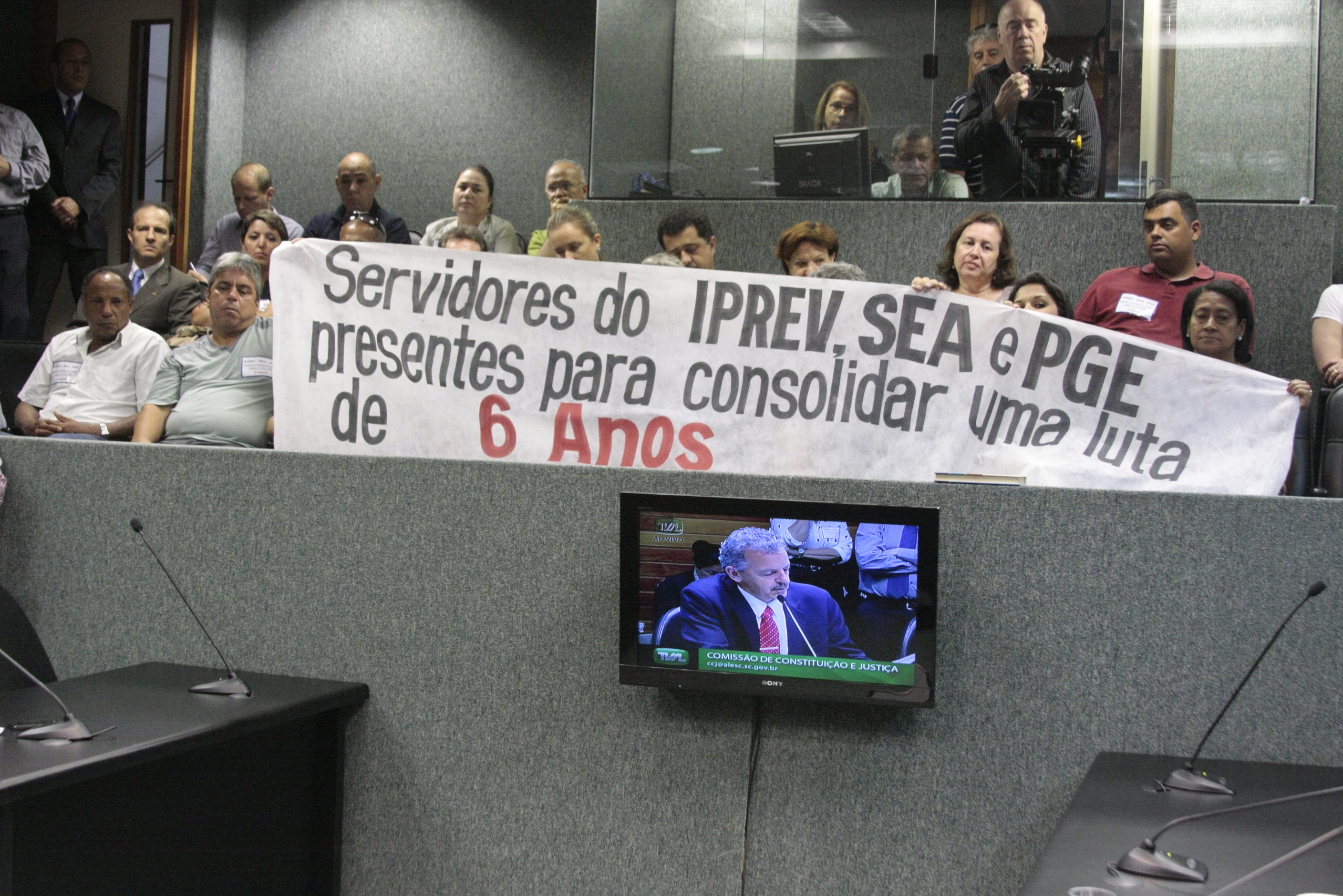 Reunião da Comissão de Constituição e Justiça. Foto: Fábio Queiroz / Agência AL