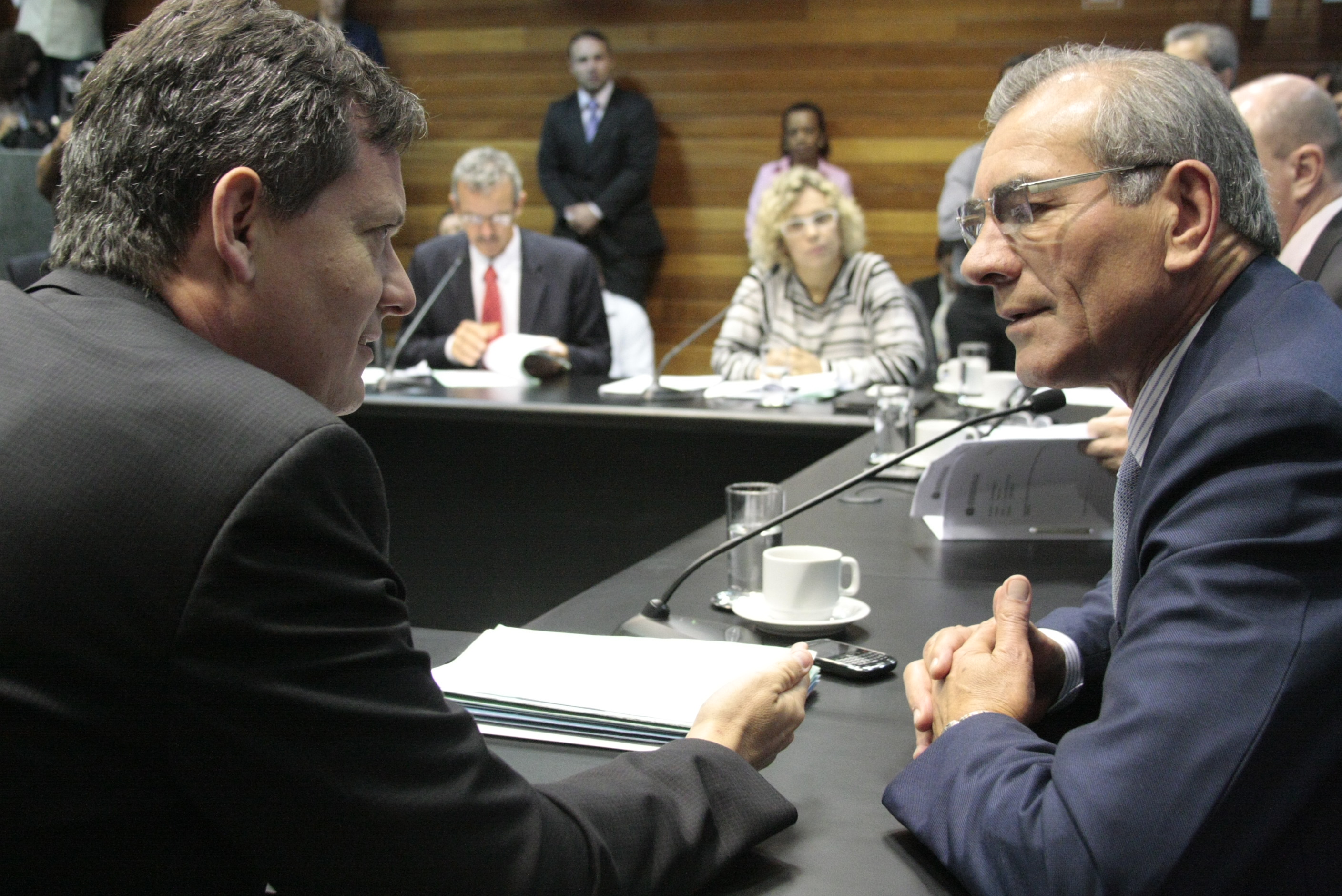 Reunião da Comissão de Constituição e Justiça. Foto: Fábio Queiroz / Agência AL