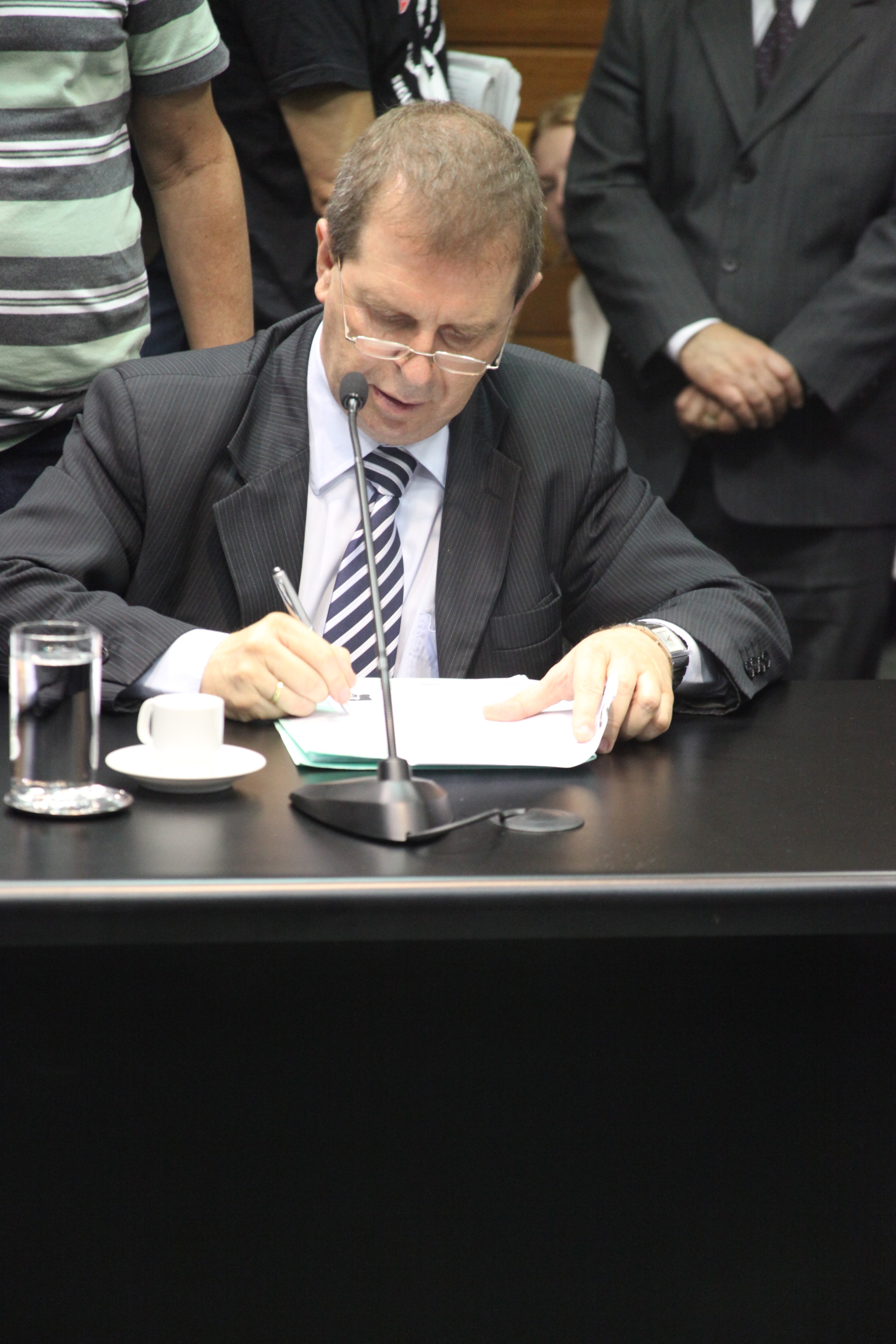 Deputado Maurício Skudlark (PSD). Reunião da Comissão de Constituição e Justiça. Foto: Leonardo Gonçalves / Agência AL