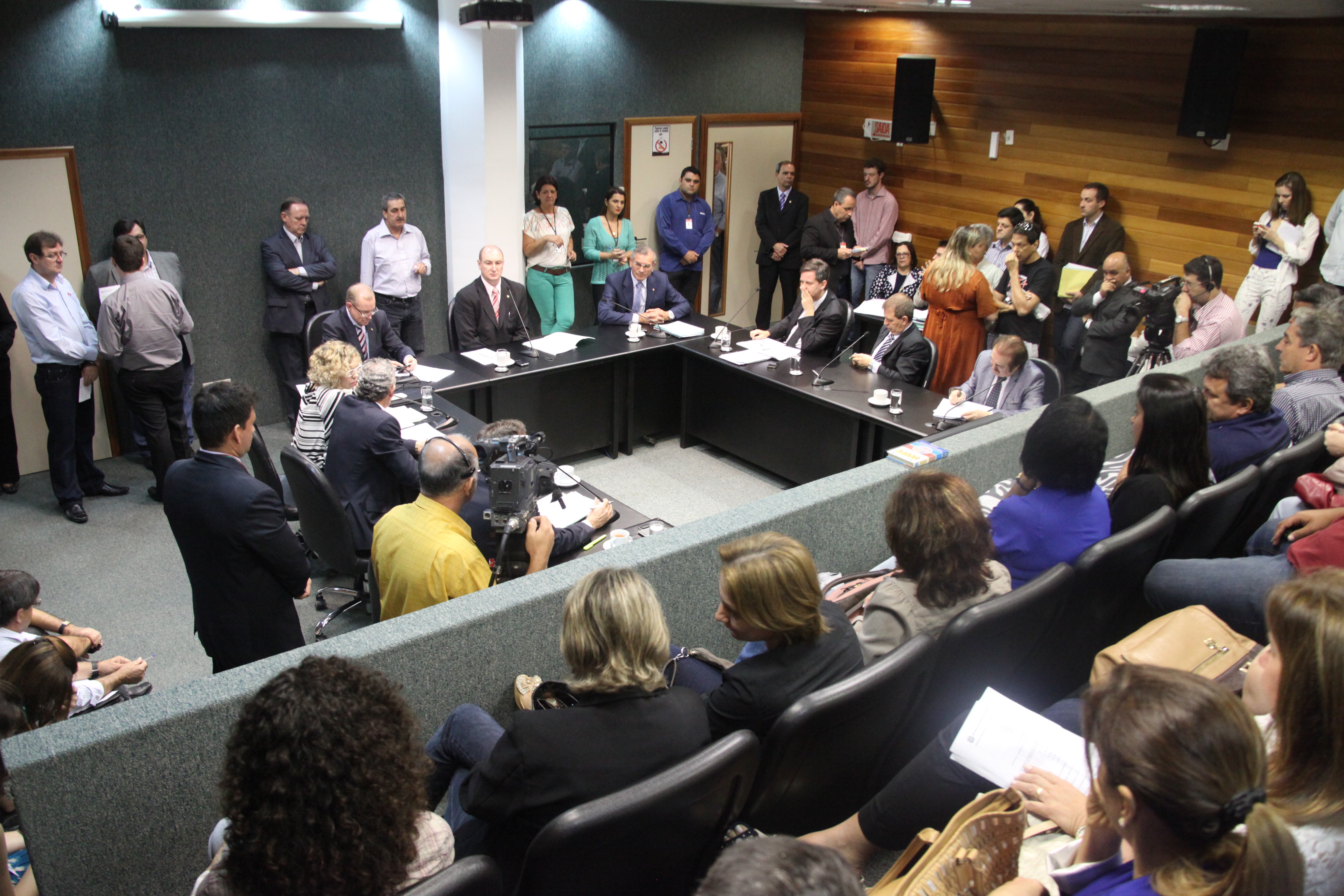 Reunião da Comissão de Constituição e Justiça. Foto: Leonardo Gonçalves / Agência AL