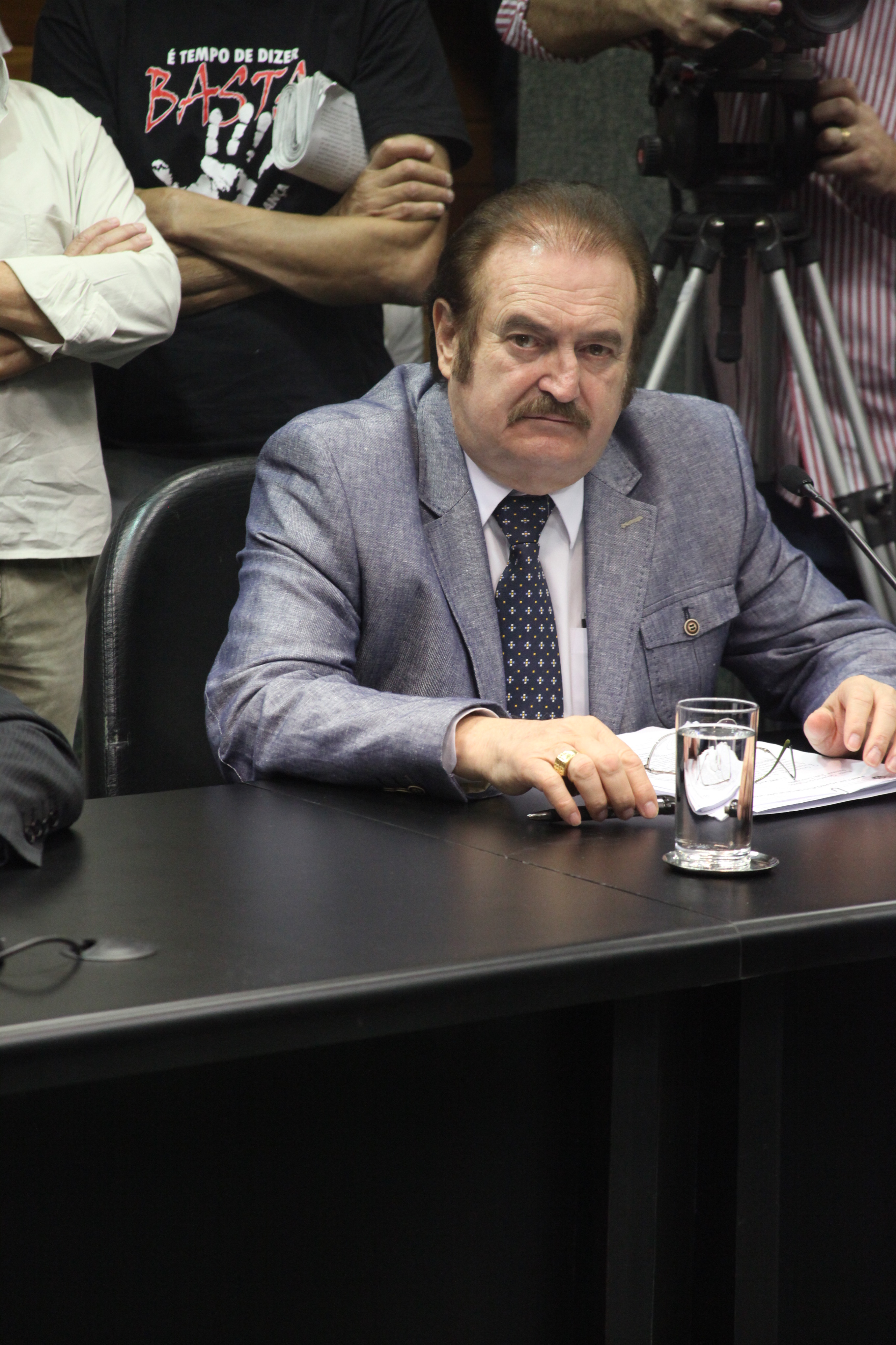 Deputado Narcizo Parisotto (DEM). Reunião da Comissão de Constituição e Justiça. Foto: Leonardo Gonçalves / Agência AL