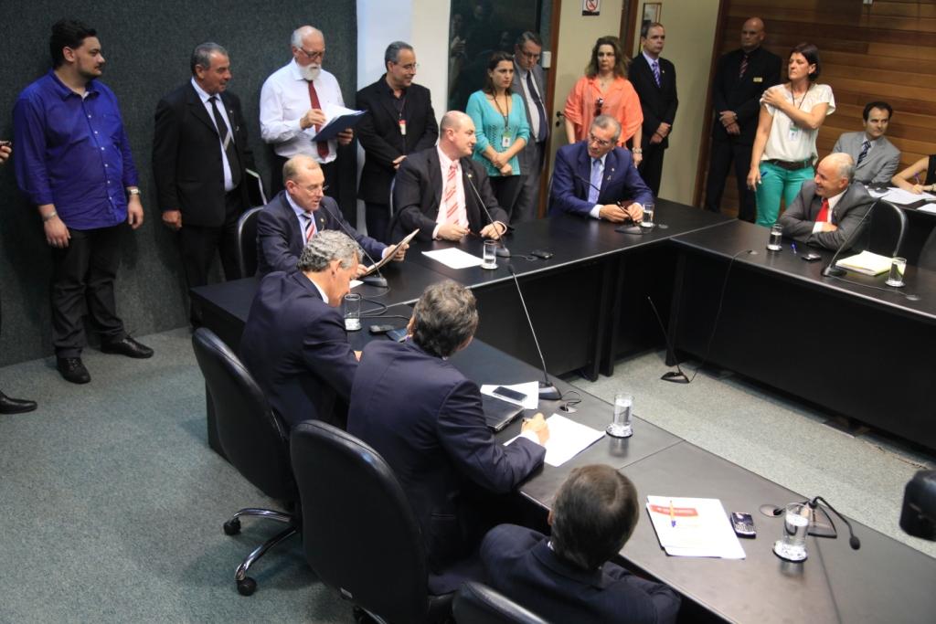 Reunião Extraordinária da Comissão de Constituição e Justiça - Foto: Carlos Kilian/Agencia AL