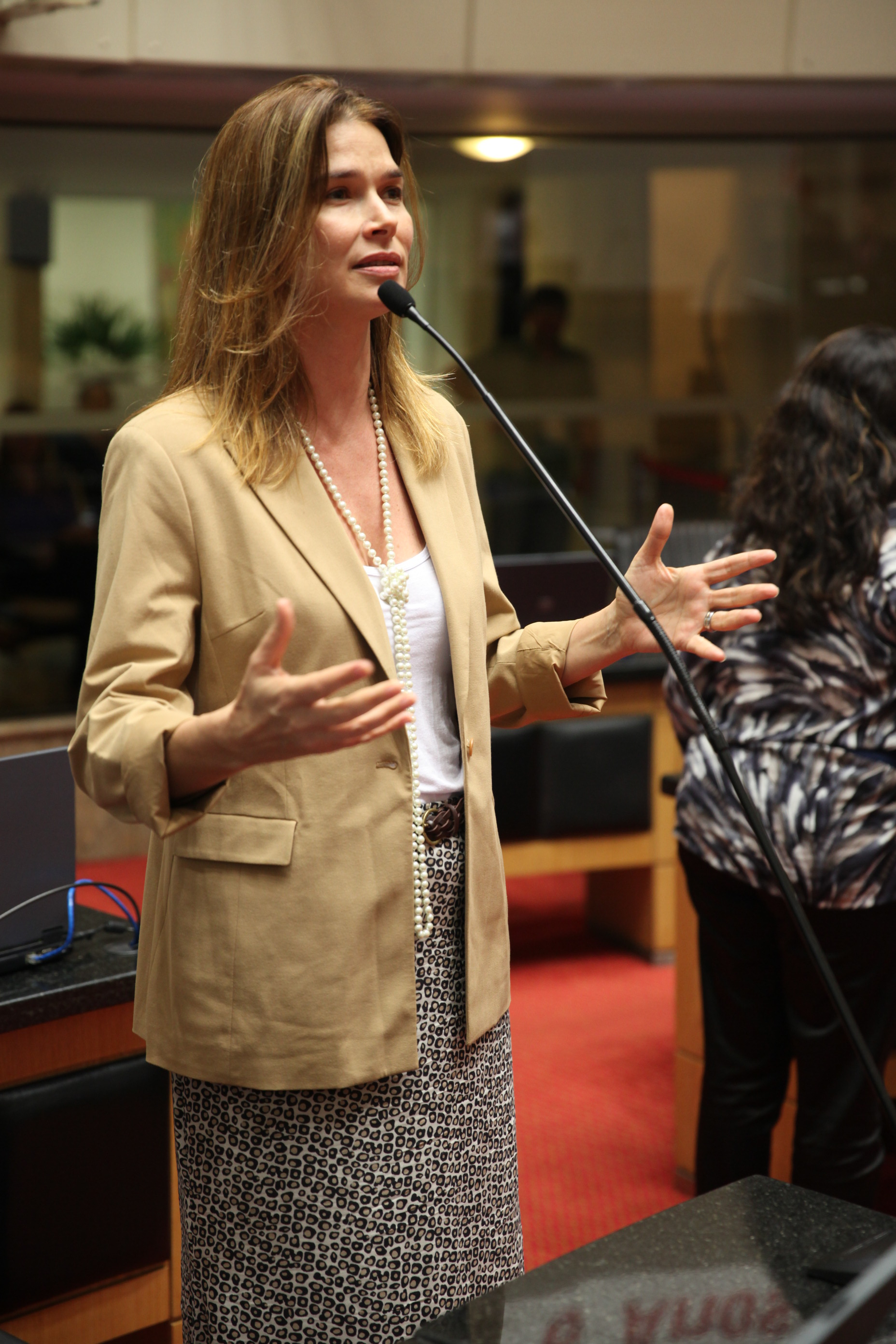 Sessão Ordinária - Deputada: Angela Albino (PCdoB) - Lucas Gabriel Diniz / Agência AL