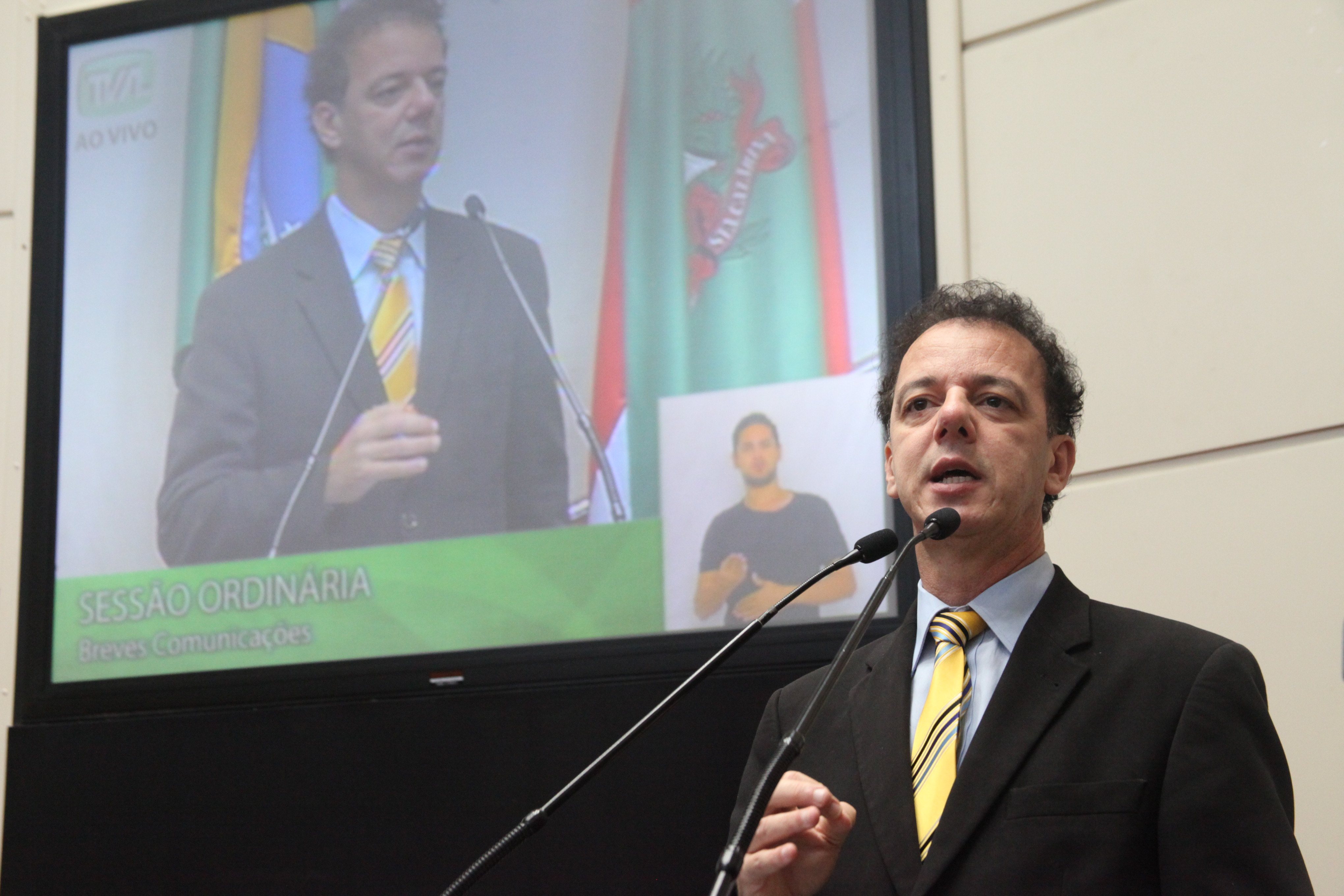 Deputado Ismael dos Santos (PSD). Sessão Ordinária. Foto: Leonardo Gonçalves / Agência AL