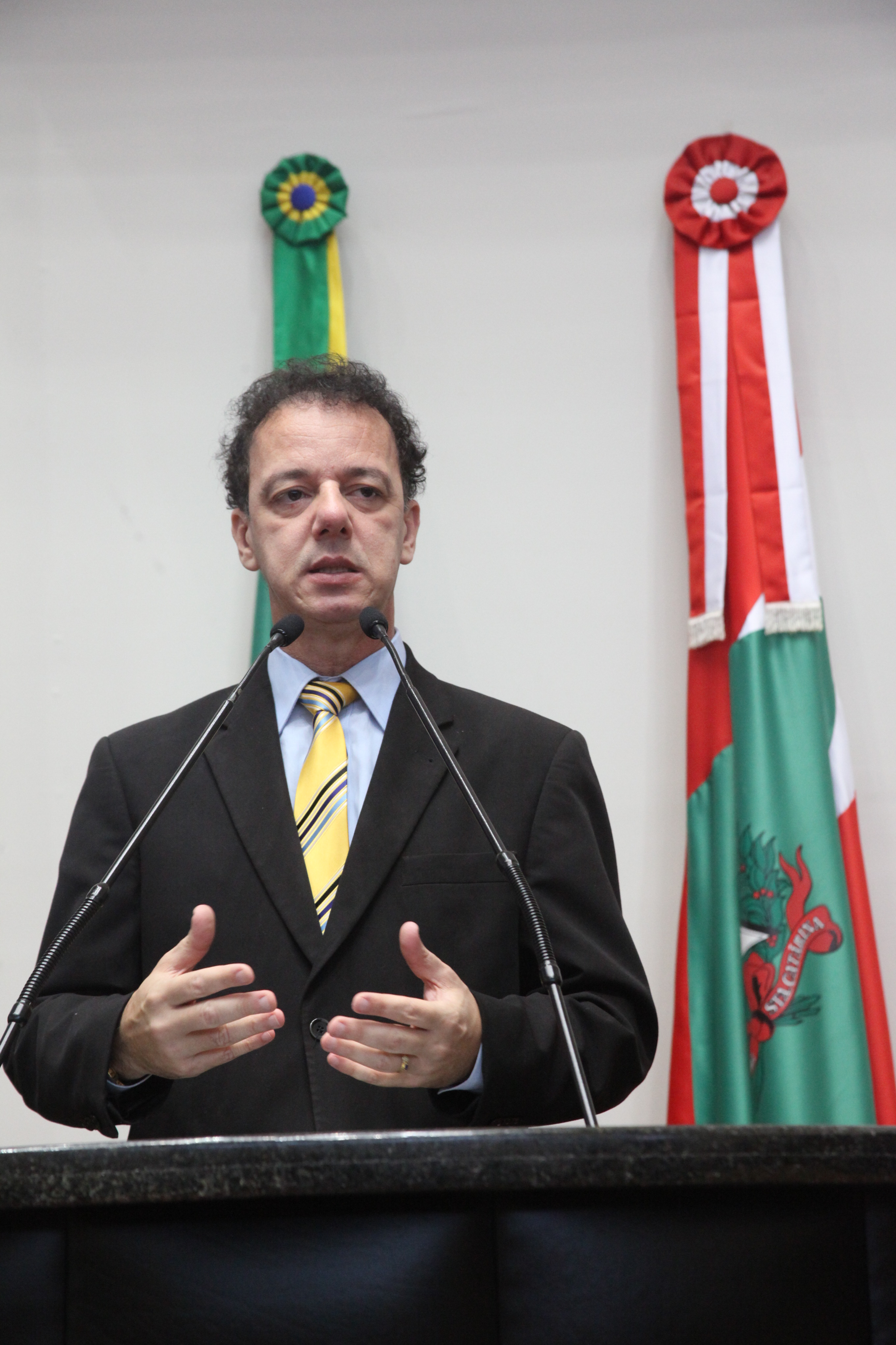 Deputado Ismael dos Santos (PSD). Sessão Ordinária. Foto: Leonardo Gonçalves / Agência AL