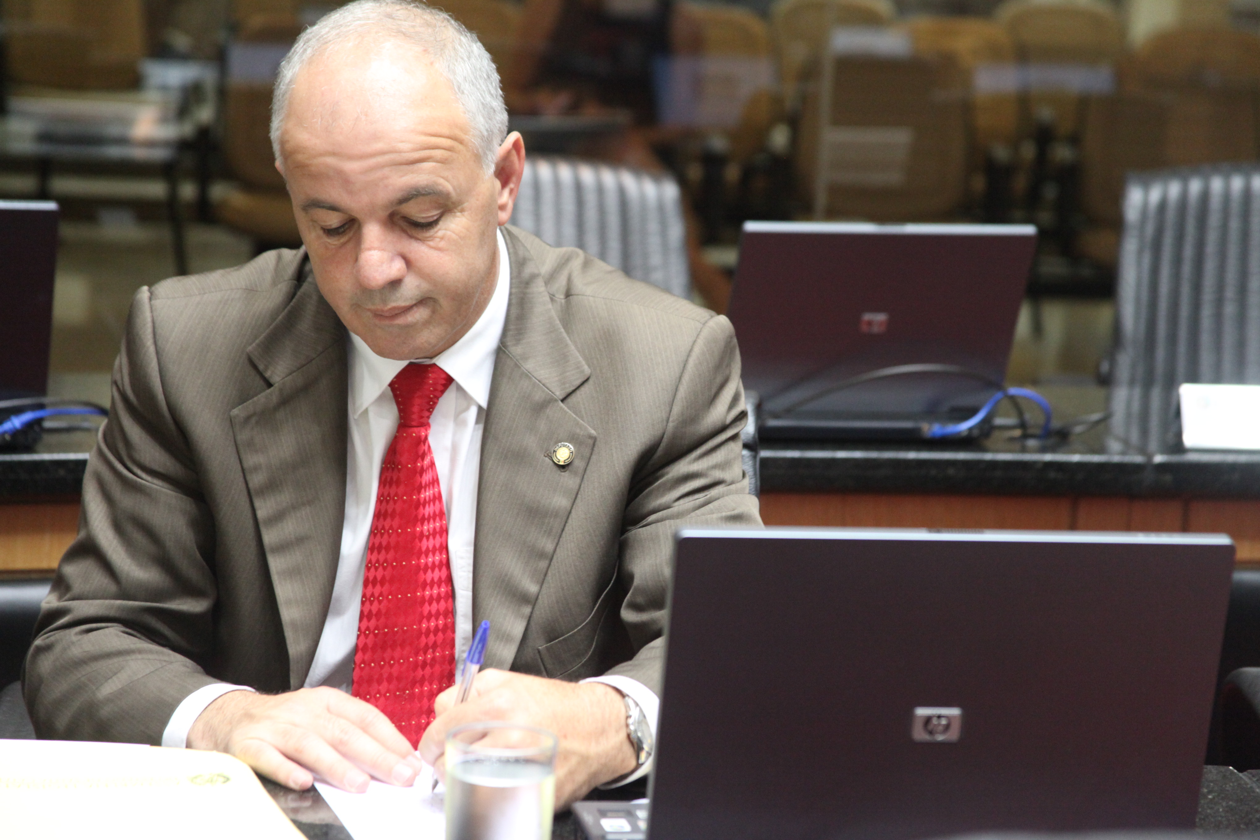 Deputado Sargento Amauri Soares (PSOL). Sessão Ordinária. Foto: Leonardo Gonçalves / Agência AL