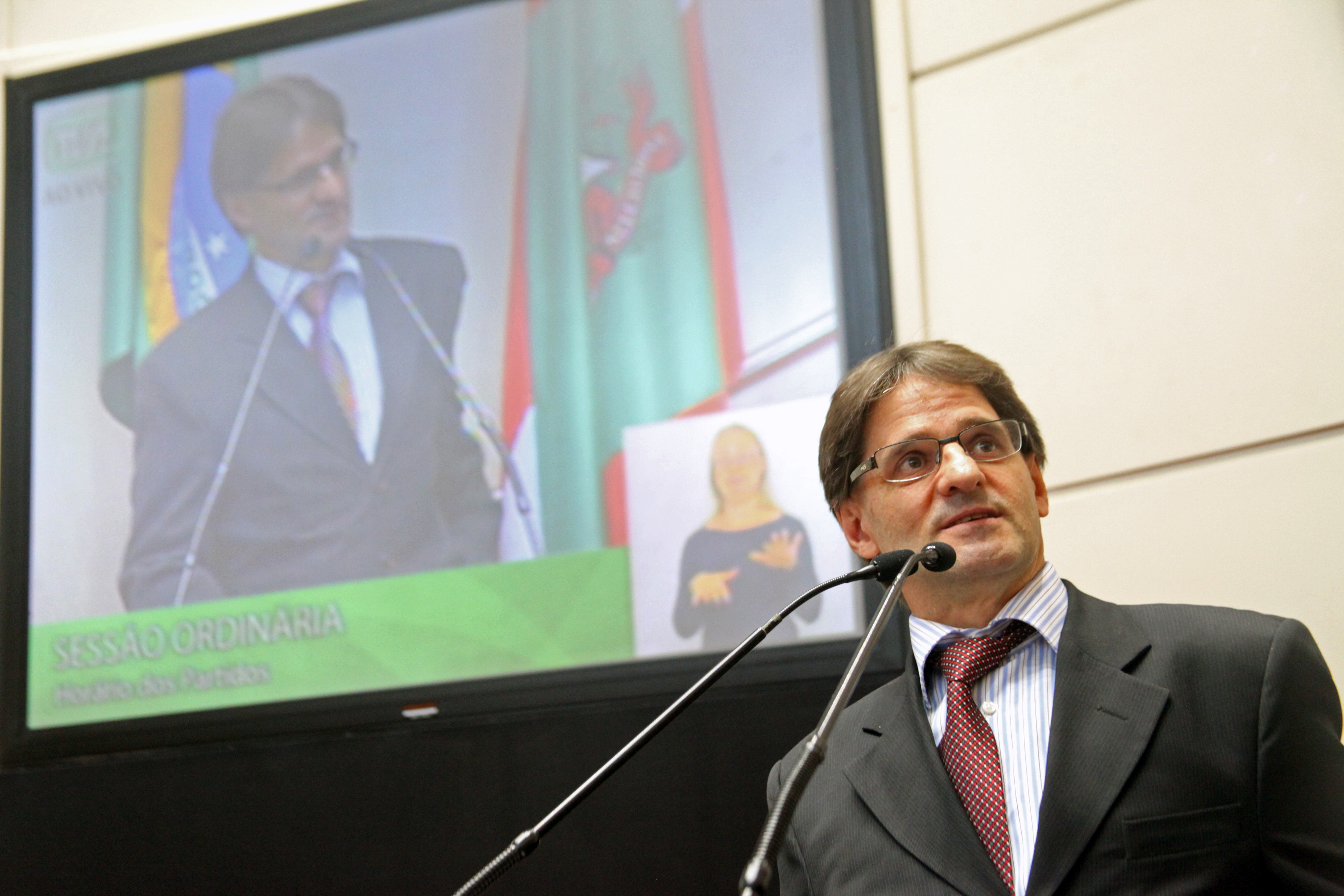 Deputado Neodi Saretta (PT). Sessão Ordinária. Foto: Leonardo Gonçalves / Agência AL
