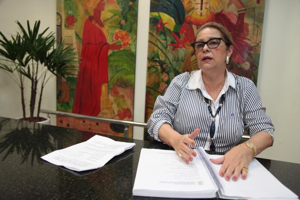 Entrevista com a Secretaria de Justiça e Cidadania Ada Lili Faraco de Luca sobre o Projeto de Humanização no Sistema Prisional Catarinense    Foto Carlos Kilian/Agencia AL