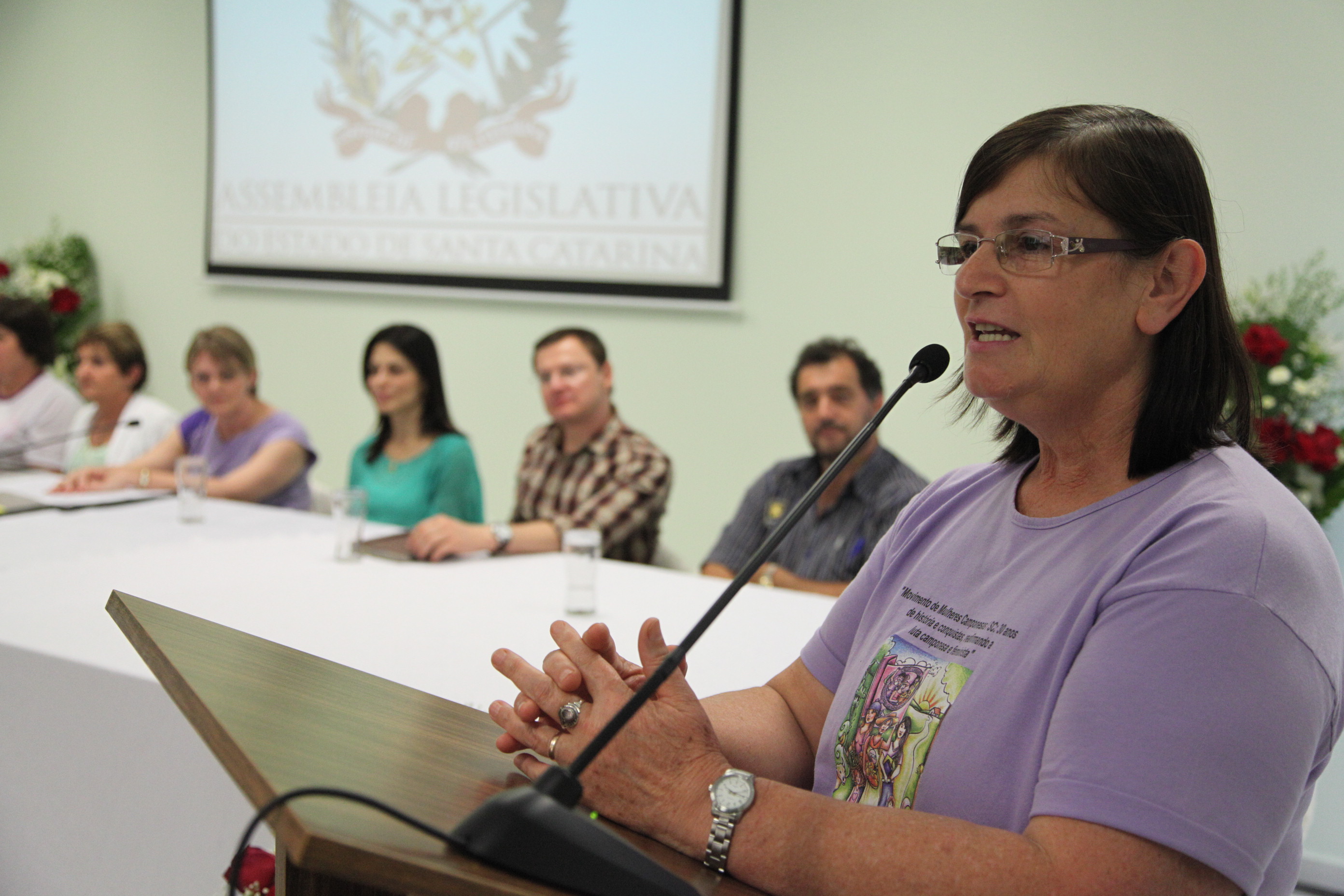 Sessão Solene em Homenagem ao Movimento de Mulheres Camponesas