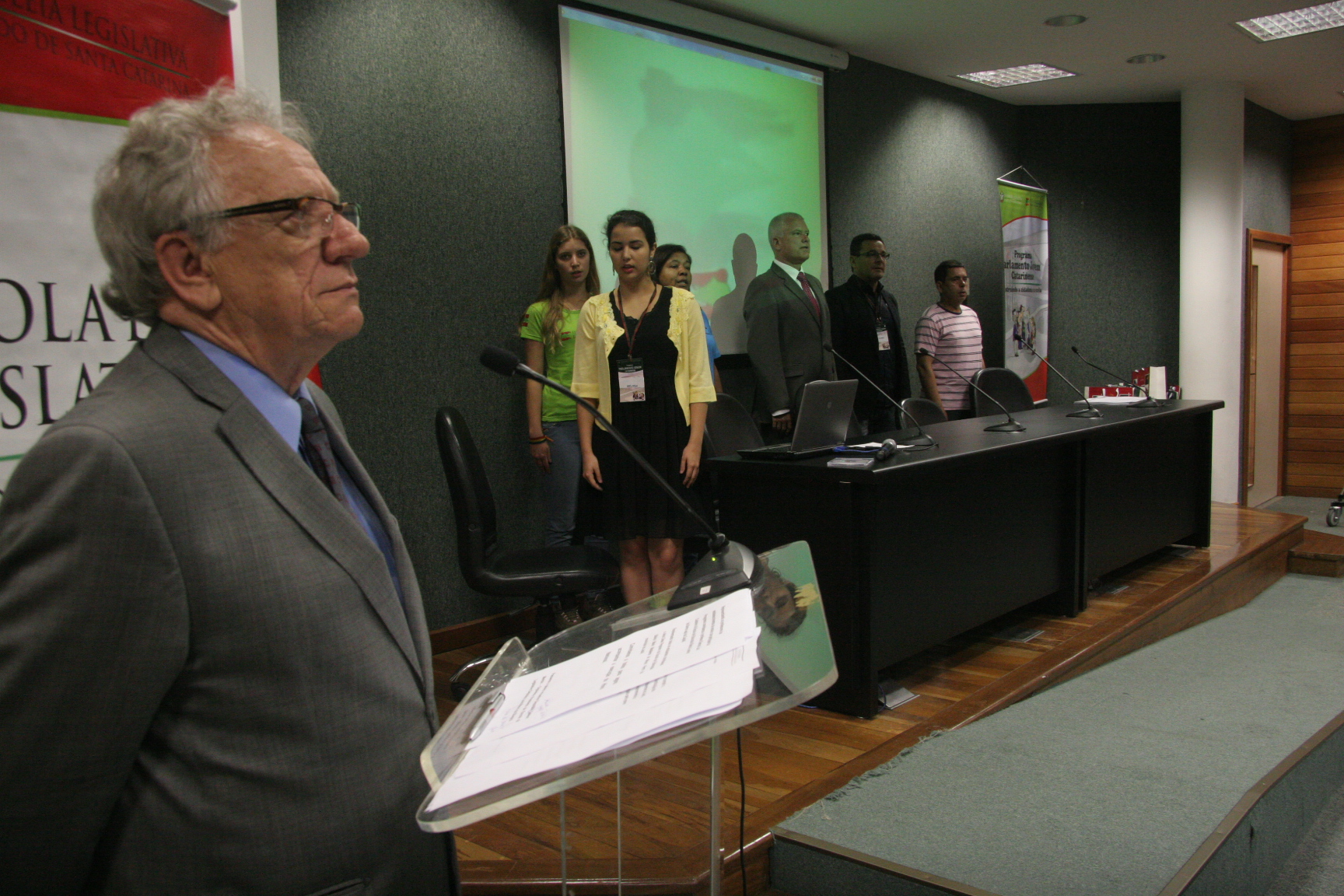 Abertura do Parlamento Jovem