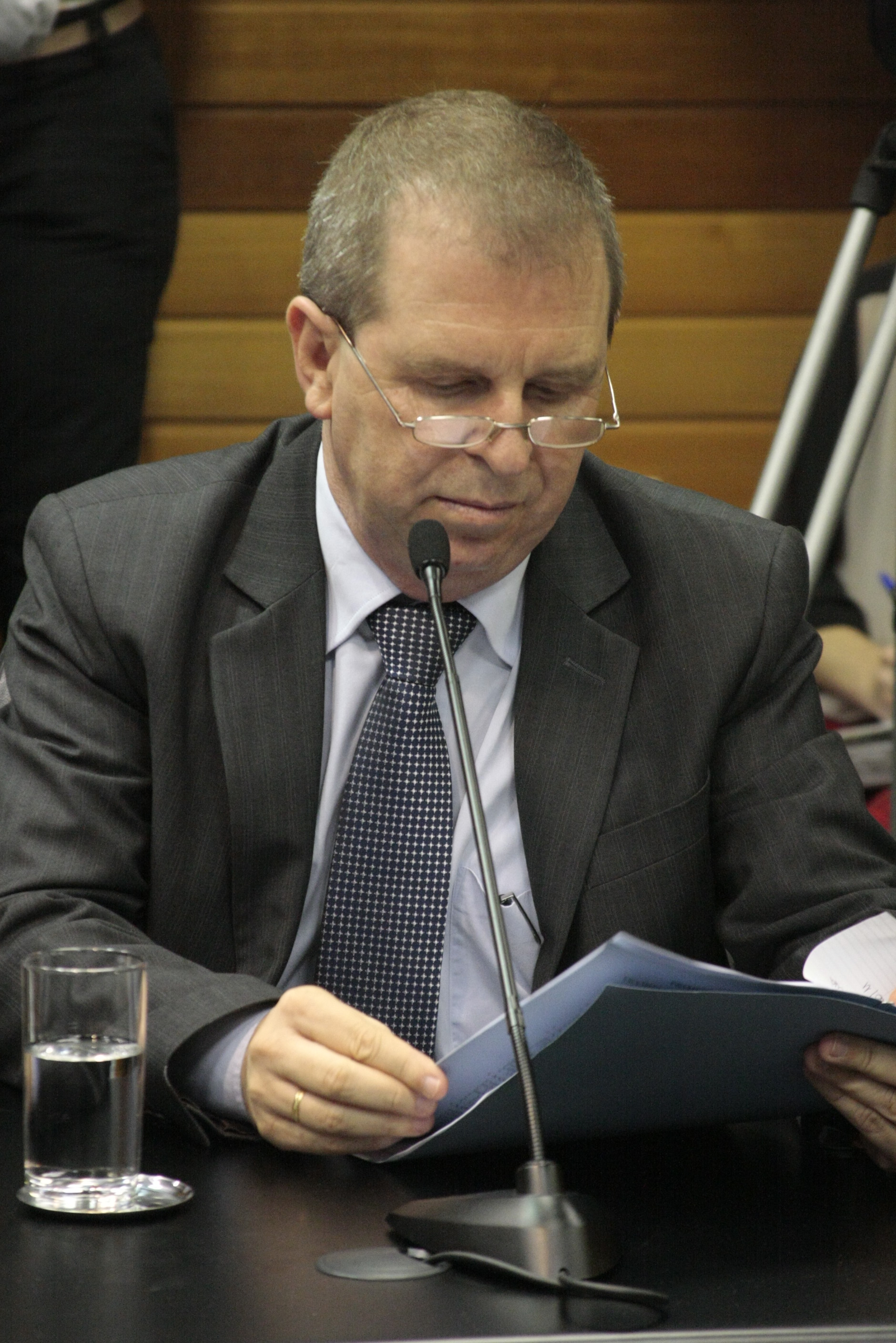 Deputado Maurício Eskudlark (PSD). Reunião da Comissão de Constituição e Justiça. Foto: Fábio Queiroz / Agência AL